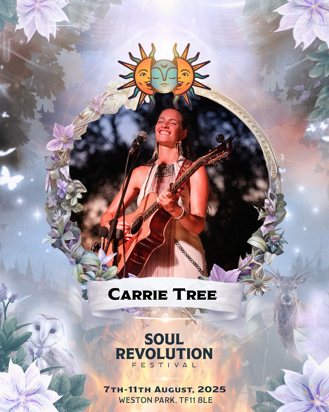 Soul Revolution Festival!
I am happily returning to this wonderful Summer gathering near Wolverhampton, UK this August!
I just love the authentic, grounded hearted-centred way these folks make magic happen✨
It’s a 5 day gathering of all sorts of inspiring workshops, crafts, explorations, concerts, and the line up is just incredible.
I’m very touched to be playing before one of my personal favourite artists @sonajobarteh on Sunday evening! And… I’ll also be joining friend & songstress @olivia.fern.music on her song Seeds that we collaborated on last year 🌱
I’ll be joined by a very special guest @kalyanmitto on cello, guitar, harmonies and flutes.
Thank you @soul.revolution.festival family for gathering us together to learn, grow, and celebrate life!
Other wonderful folks on the line up…
@marcusgadofficial , @jamiecatto , @antarmamusic @northernpoet @facesoul @samgarrettmusic @lanajagger_ @wider8horizons @primalgathering