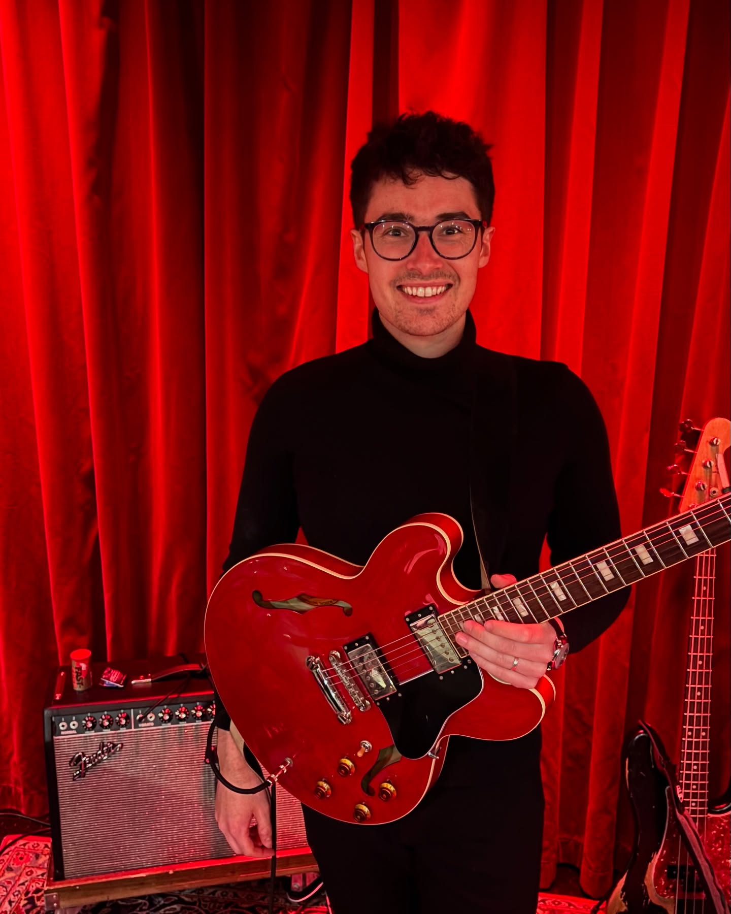 Absolutely beautiful few days touring Sweden with @mylessanko and his incredible band 🇸🇪 Big up @tokaiguitarsukireland as always 🔥