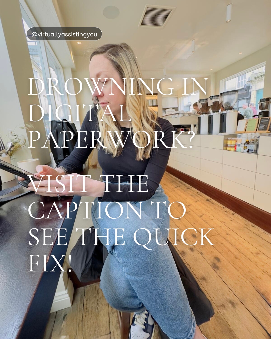 Drowning in digital paperwork?
Quotes, contracts, forms EVERYWHERE…
Sound familiar?
Imagine this instead:
✅ One smart template for every document
✅ E-signatures in a click (no printing, no scanning)
✅ Auto filed in tidy folders you’ll actually find again!
That’s the admin makeover that I set up for my clients, freeing HOURS every week so they can run their business and still make the school run ✌️
Drop a 🆘 below if your docs are a bit of a mess and I’ll show you how fast we can sort it - together and for FREE!