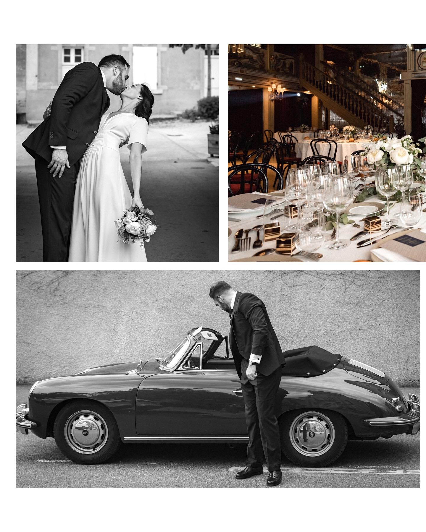 Mariage aux notes hollywoodiennes avec des mariés ultra élégants, une superbe Porsche 356 de collection, et un lieu unique d’exception à Lyon, l’ @abbaye_de_collonges Paul Bocuse ✨🎬
Fleuriste @okiosque
Robe de mariée @stephanie_wolff_paris
Boutique robe de mariée @douce.mariage
Mise en beauté @b_l_esthetique_
Booking open for 2026 weddings 🫶
.
.
.
Photographe mariage 2026 | photographe mariage Lyon | photographe mariage beaujolais | Mariage Abbaye Collonges Paul Bocuse