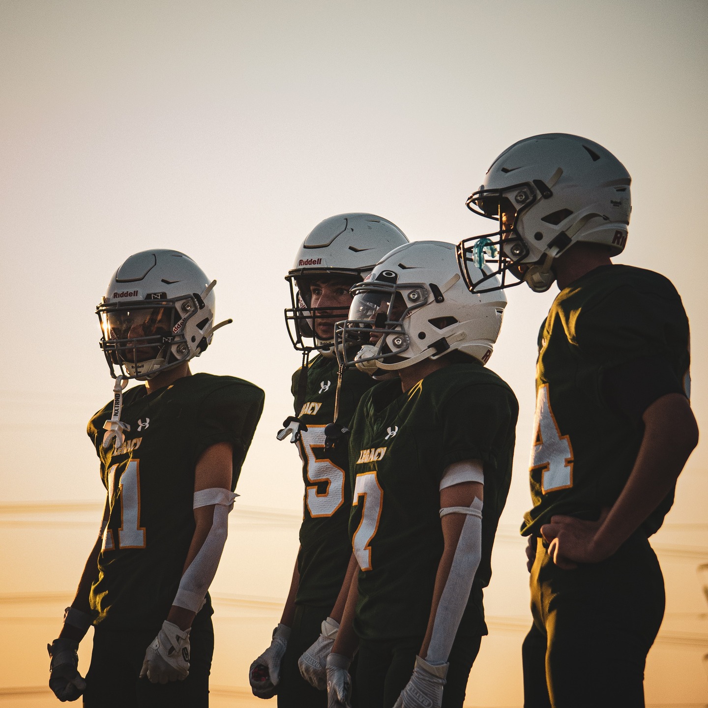 8th grade football at Comstock Field!
