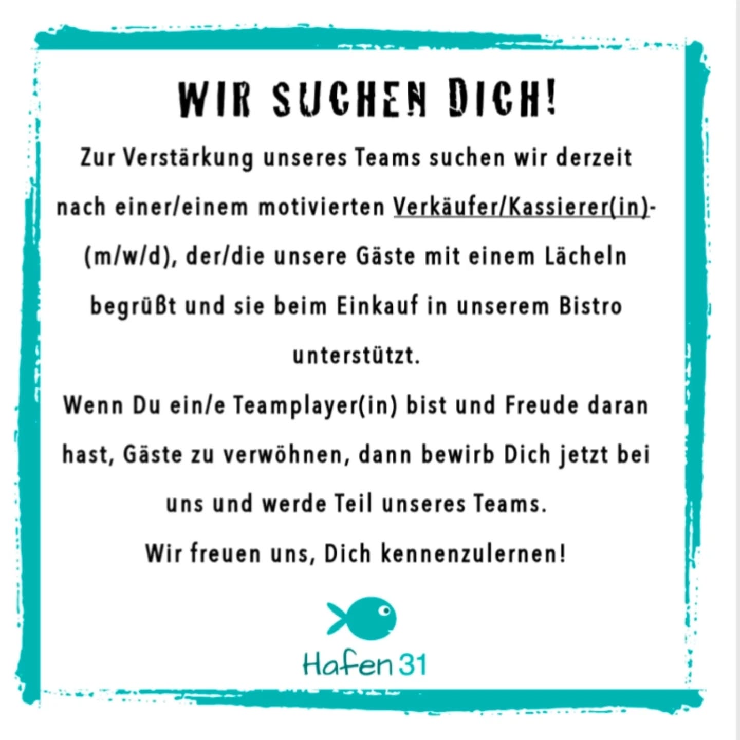 #jobs #amrum #hafen31bistro #hafen31appartements