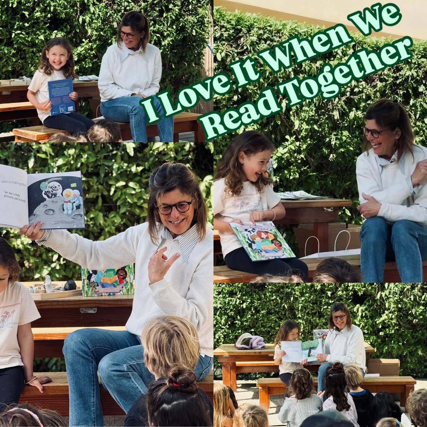 So much fun to share a book with friends💜