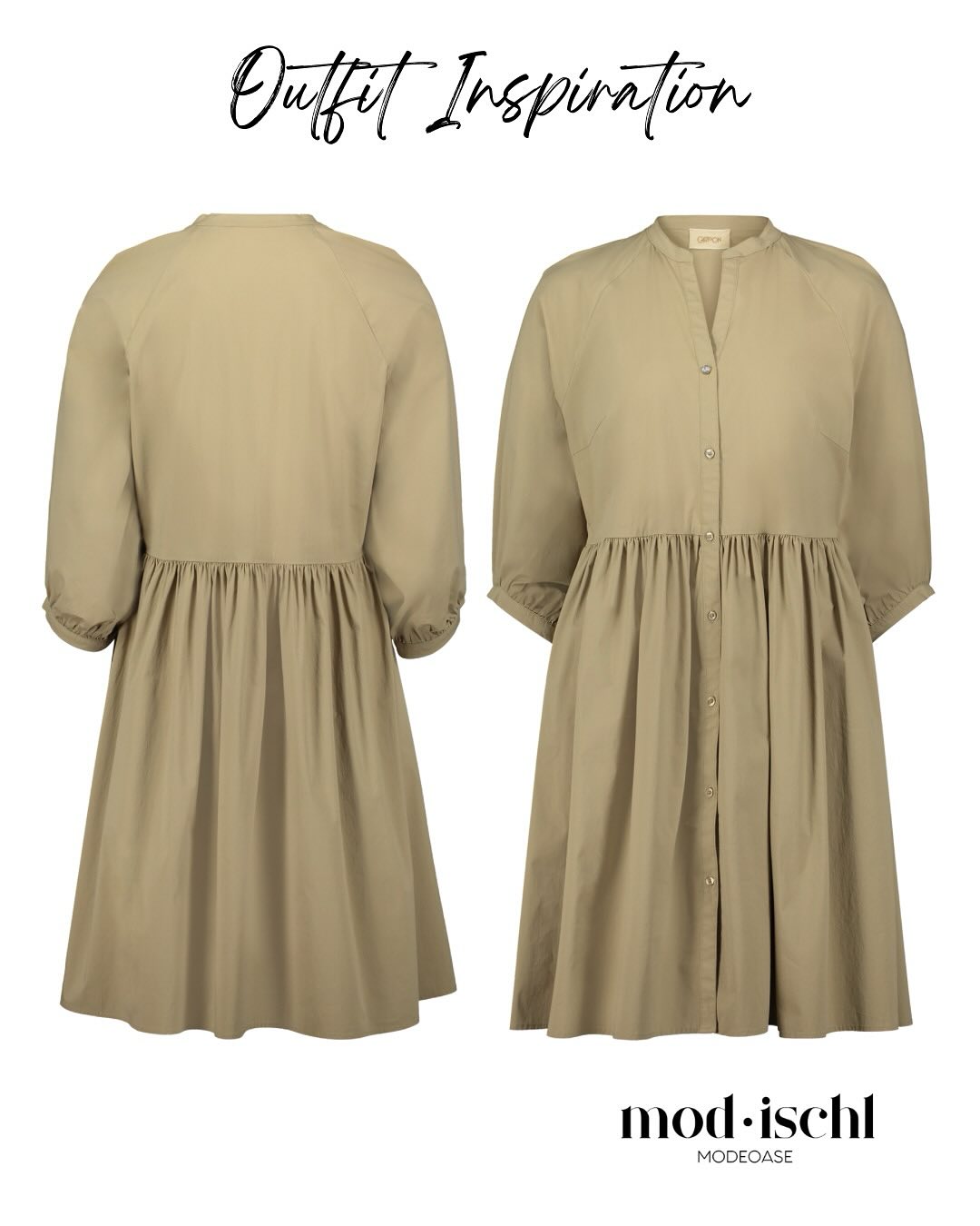 𝙴𝙸𝙽𝙵𝙰𝙲𝙷 & 𝚂𝚃𝙸𝙻𝚅𝙾𝙻𝙻
Mit diesem olivgrünen Kleid bist du immer gut angezogen! Es lässt sich leicht anziehen und eignet sich perfekt für einen Stadtbummel oder entspannte Stunden im Park.
#cartoonfashion #springdress #springfashion #sommerkleider #volantkleid #olivfarben