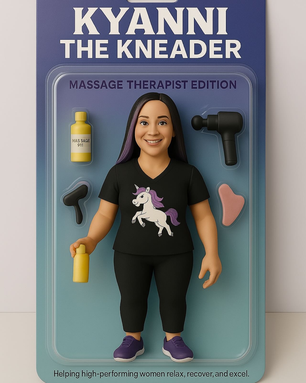 🦄 TA-DAAAH
::
I’m now available for you to take home!
Many of my clients ask if they can take me home. Or if they hit the lottery, then they are going to hire me as their personal mobile massage therapist.
Until then, you can still find me and the crew at The Kneading Well “kneading” folks to relaxation, recovery and relief.
::
#massageme
#massagetherapist
#massagetherapy
#catonsvillemassage
#thekneadingwell