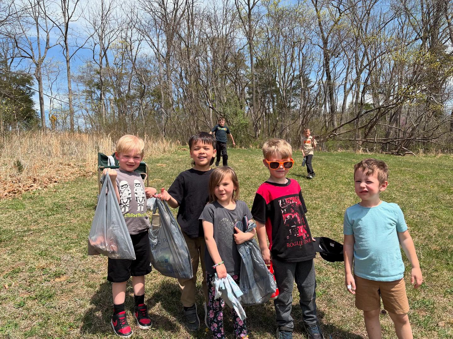 Doing our part for Earth Day — a little cleanup goes a long way! 🌎🌱