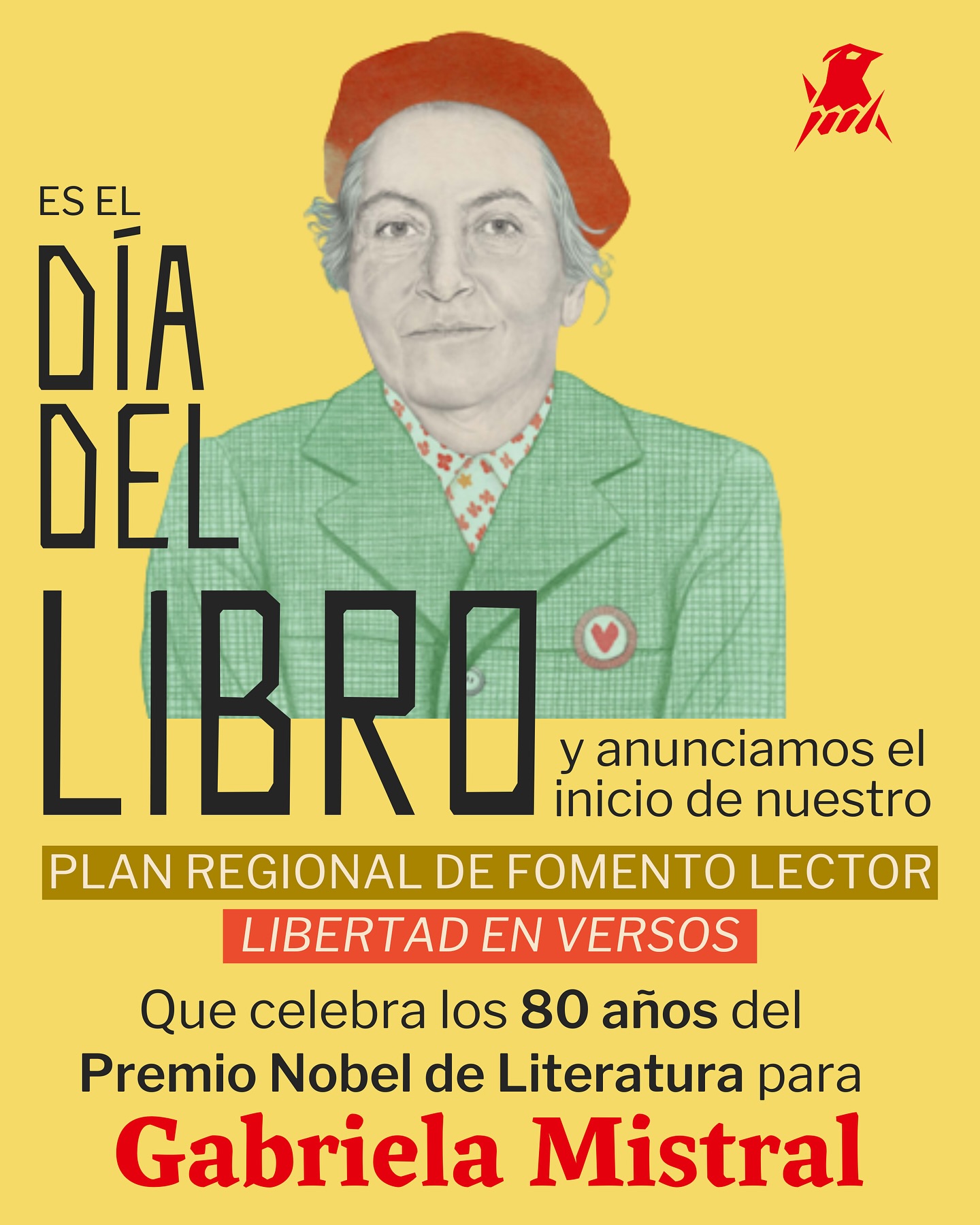 📚En el Día del Libro, se celebra la lectura como un camino hacia la libertad y se anuncia el próximo inicio del proyecto "Libertad en Versos", inspirado en Gabriela Mistral. Este programa se desarrollará en Centros Penitenciarios Femeninos y LGBTIKA+ de la Región de Valparaíso, promoviendo la lecto-escritura y la expresión oral como herramientas de desarrollo personal y reflexión crítica.
🐦⬛El proyecto busca fortalecer habilidades lingüísticas y crear espacios de introspección, comunidad y reparación, entendiendo que leer, escribir y narrarse son actos políticos que permiten imaginar otras formas de vida más allá del castigo. En contextos de encierro, la palabra se convierte en resistencia.
En el programa, además, tendremos a artistas invitadas: @la_capuchina, @gabycuenta y @antoniariquelmeb.
Proyecto financiado por Mincap – Fomento Lector 2025.
#diadellibro #carcel #feminismo