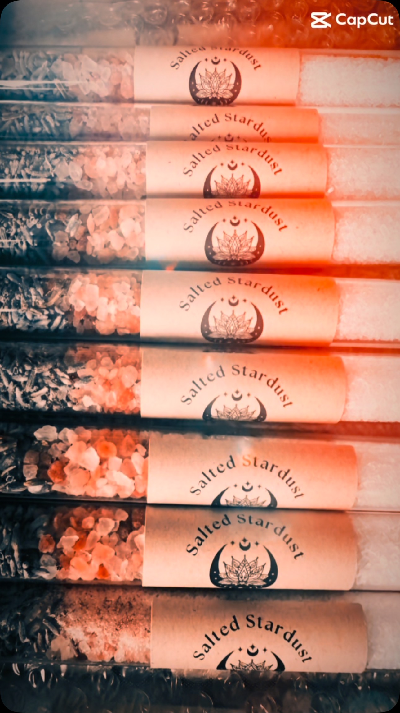 The single soaks are about ready. #dream #saltsoak #bathtime #bathrituals #stressrelease #salt #bath #bekind #saltedstardust