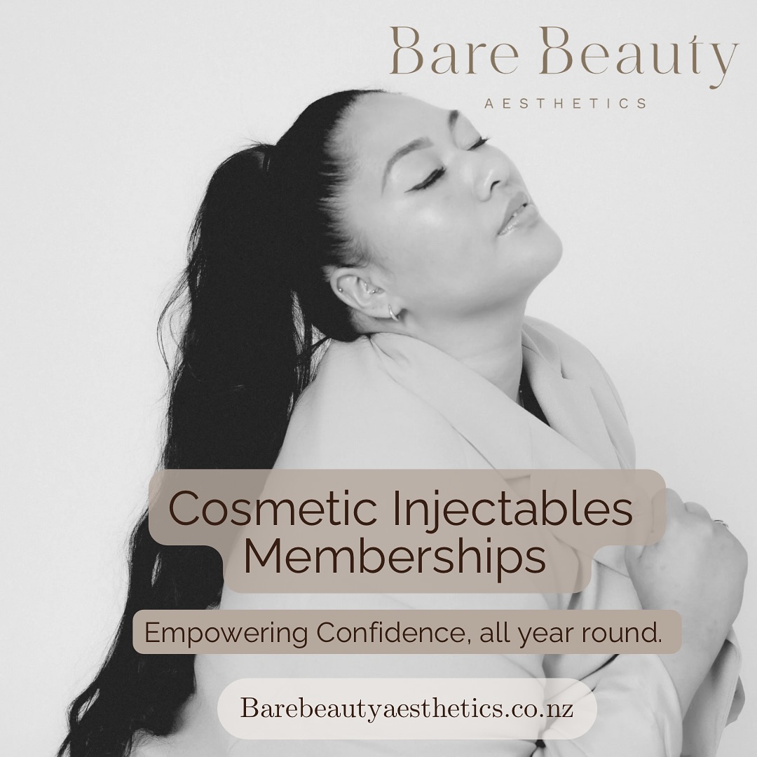 Bare Beauty Aesthetics Cosmetic Injectables Memberships have arrived! 💉💖
Want glowing skin, exclusive deals, and the VIP treatment?
From as little as $23.91 per week, you can enjoy your anti-wrinkle treatments every 12 weeks.
Flick me a message or book via the website to secure your spot!
Join today. Glow tomorrow ✨