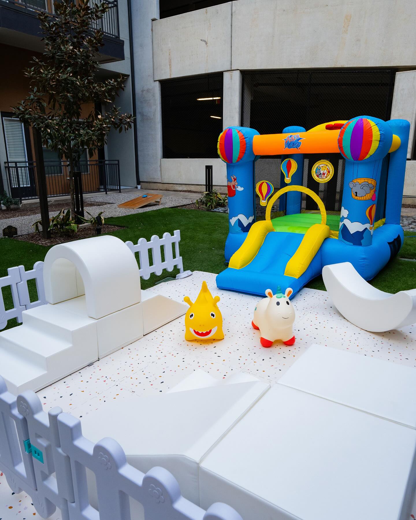 Endless fun for the little ones! Our soft play set is perfect for parties, playdates, and unforgettable moments. Safe, colorful, and 100% fun! Book yours today and let the smiles begin! 🎉🧸✨” #softplayfun #softplayfun