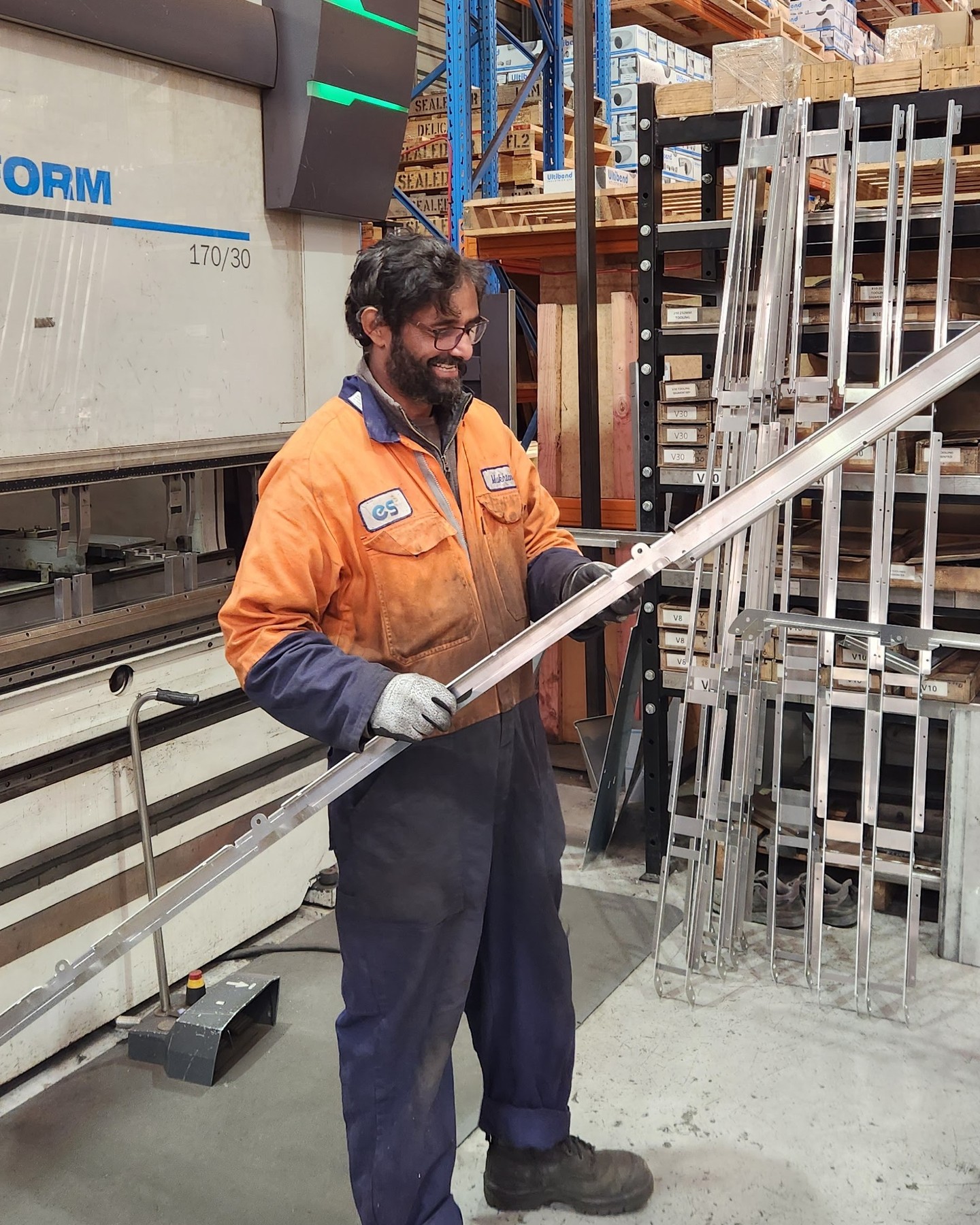 Some reasonably intricate parts folded by the team, I think they were rightfully proud of their workmanship.
#cncfolding #metalfabrication #lasercutting #nzlaser #engineeringnz