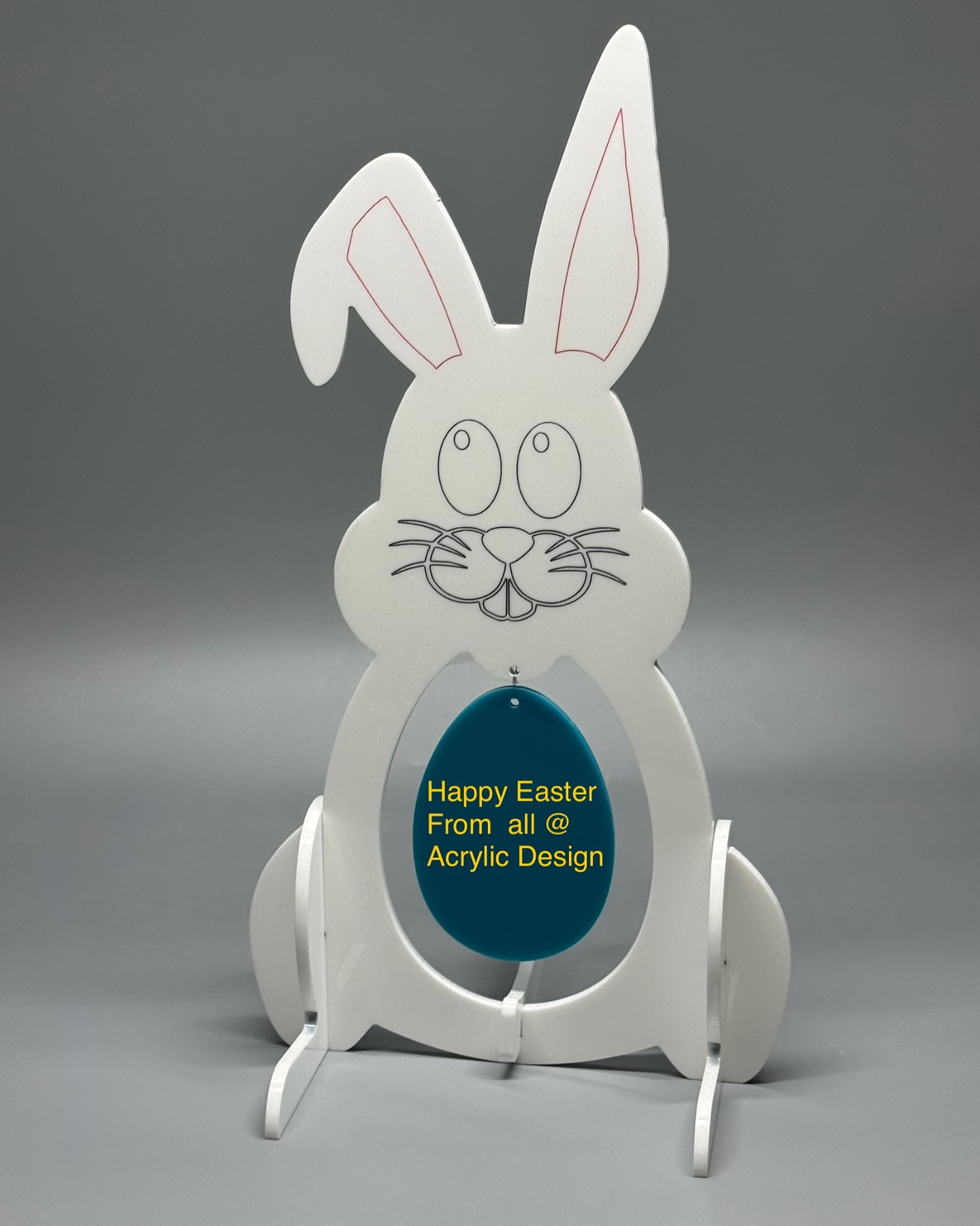 🐰 Out of Office – Hoppin’ Away for Easter! 🌸
We will be out of the office from tomorrow Friday 18th April enjoying some egg-cellent Easter time and maybe a chocolate bunny or two. 🐣🍫
We will be back and ready to hop into action on Tuesday 22nd April 2025.
Wishing you a joyful Easter 🌷🐇🐣
From the team @ Acrylic Design