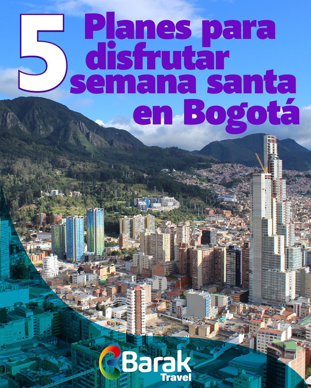 ✨ ¿Te quedas en Bogotá en Semana Santa?
Aprovecha estos días para descubrir la ciudad de una forma diferente:
🌄 Subida a Monserrate
🏛️ Tour por museos y centros históricos
🌳 Caminatas por cerros y parques naturales
📸 Recorridos fotográficos en La Candelaria
☕ Tardes de café y arte en Usaquén
¡Bogotá está llena de planes para desconectarte sin salir de la ciudad!
📍 Pregunta por nuestros tours personalizados con Barak Travel
#SemanaSantaEnBogotá #PlanesEnBogotá #TurismoUrbano #BarakTravel #EscápateEnLaCiudad #ColombiaEsBella