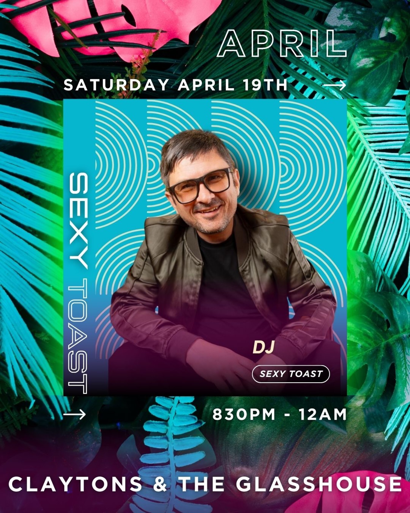 This Saturday I’m back in
@claytonsandtheglasshouse
Serving delightful house, disco and other fine grooves.
@theterracesessions