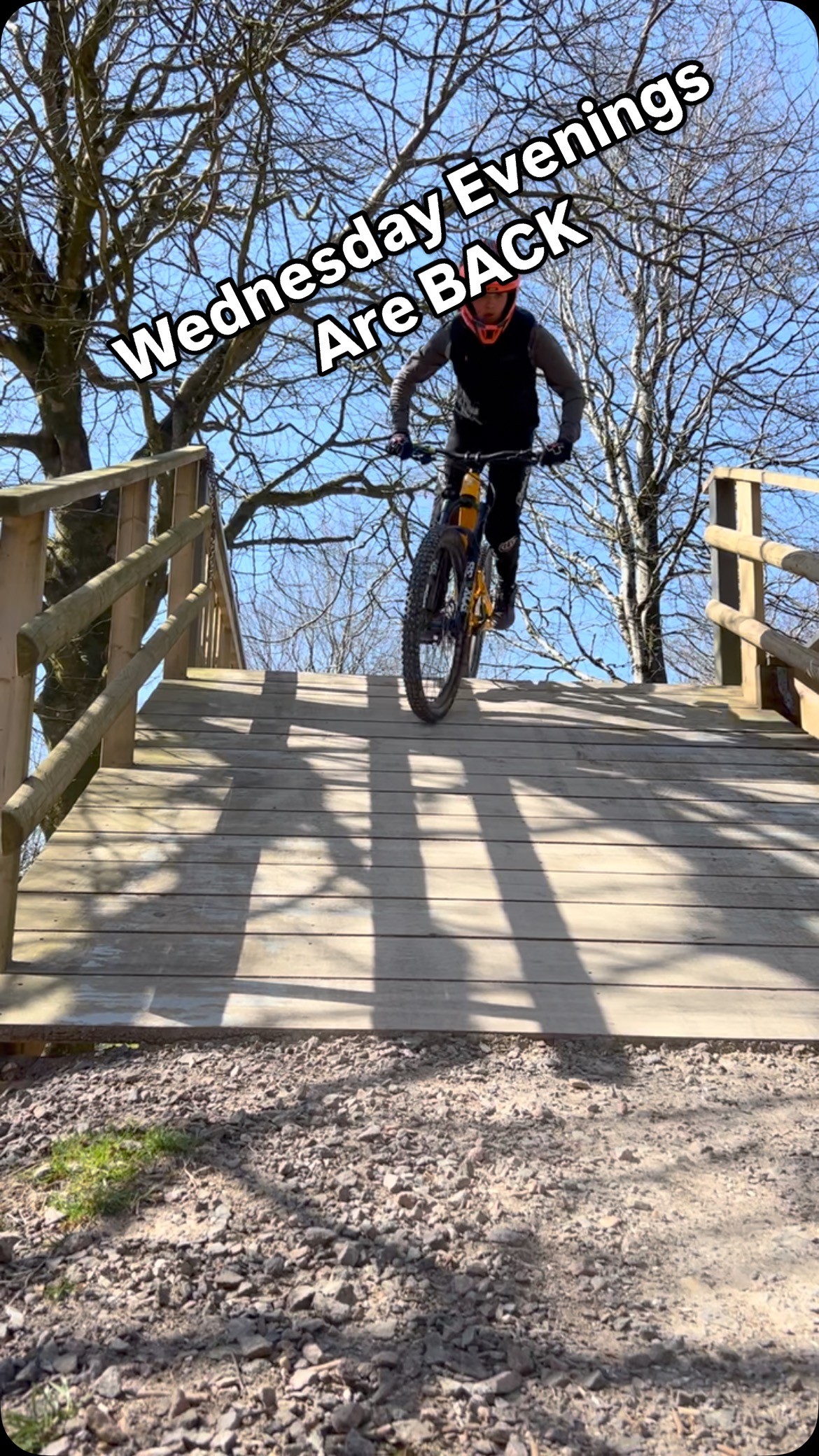 Park open Wednesday evenings 5-8pm with uplift. Book on our website. #okefordhillbikepark #mucoff #dmrbikes #uplift