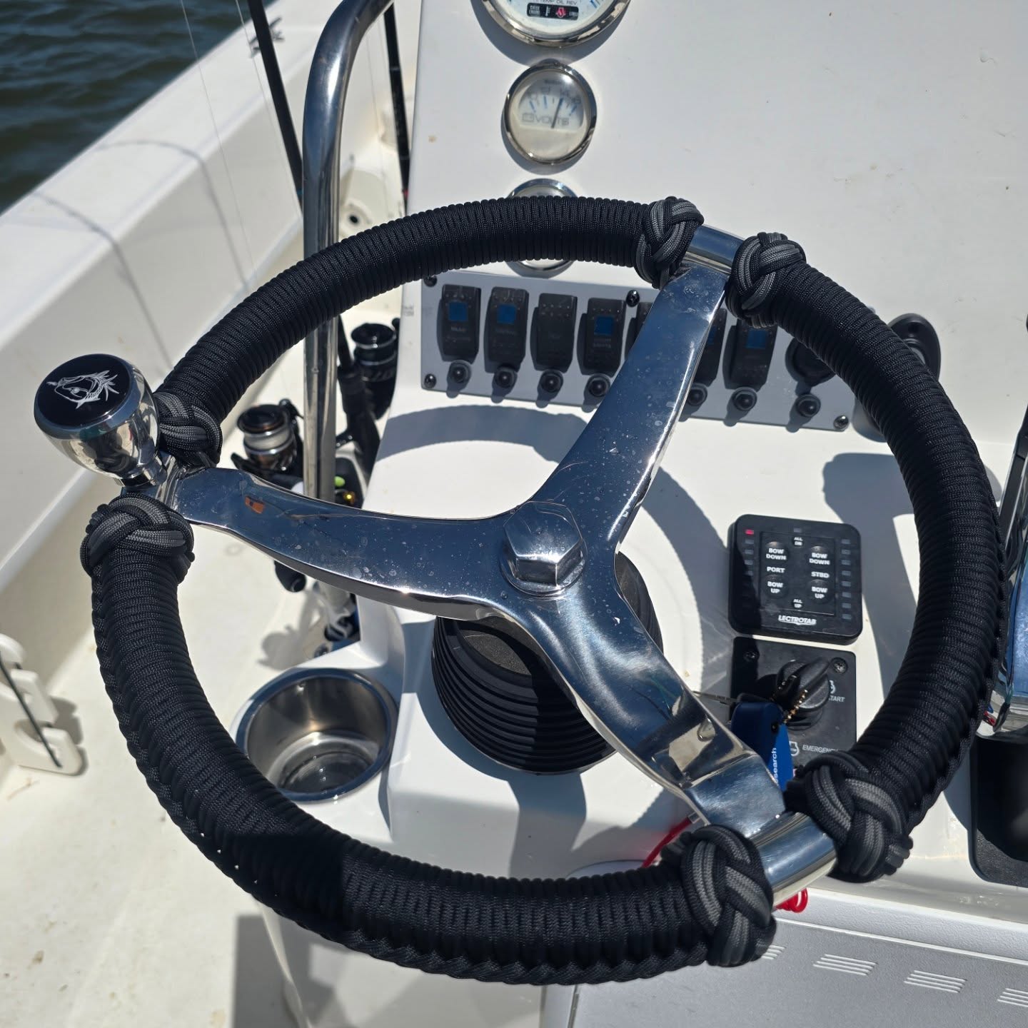 Huge shout out to Captain Hunters Nautical Creations!!!!!! This guy does some awesome work. If you are interested in getting this done give him a holler.. It looks amazing and last a long time!!! Thank you again Captain Hunters Nautical Creations!!!