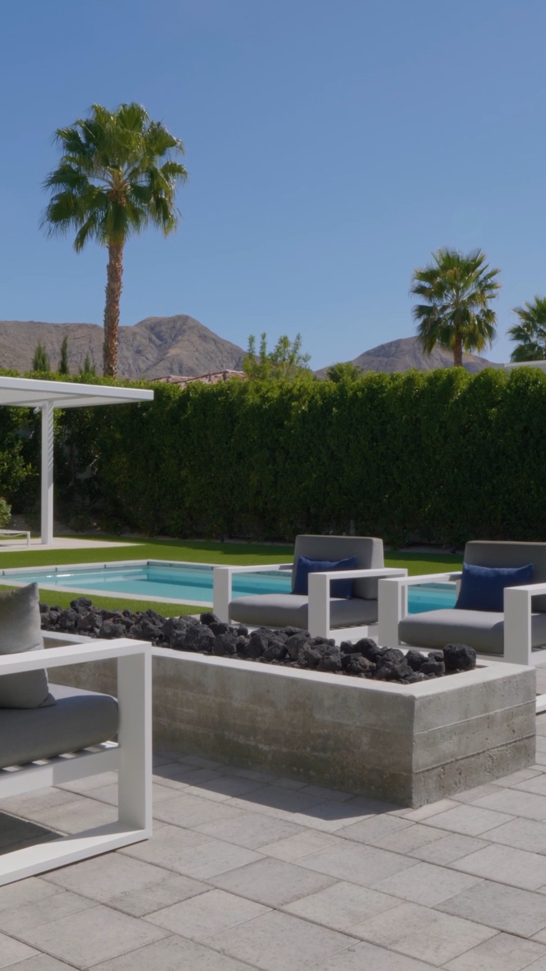 Featured this Friday is an architectural masterpiece designed by Poon Design Inc. โ the G-floor plan, which won an American Institute of Architects (AIA) Housing Award. ๐คฉ๐ด
Properties of this caliber are rare to find. LineaโPalm Springs' exclusive gated enclave of 14 modern estatesโfeatures clean, minimalist lines and 150 linear feet of Fleetwood glass sliding doors, offering breathtaking mountain views. Spanning nearly half an acre and 4,790 square feet, this four-bedroom retreat exudes sophistication and timeless elegance.
The main house boasts an open floor plan and is an entertainer's dream home, with its kitchen featuring a lavish 17-ft counter island, sleek lines, and top-of-the-line appliances. Gallery walls for adding large-scale artwork are an art lover's dream, with a 10 ft 6 in ceiling height.
3088 Linea Terrace, Palm Springs, CA, 92264
4 BD | 5 BA |4,790 SqFt | 0.42 AC
Listed by #OTNAgent @stephenrclark1 for $5,100,000
#SothebysRealty #Sothebys #SothebysInternationalRealty #SothebysHomes #LuxuryHomes #LuxuryRealEstate #LuxuryProperties #LuxuryLiving #ExclusiveProperties #FineHomes #LuxuryListings #DreamHome #HomeBuyers #RealEstate #Property #HomeForSale #HouseHunting #NewListing #DreamHome #ForSale #HomeSweetHome #InvestmentProperty #Realtor