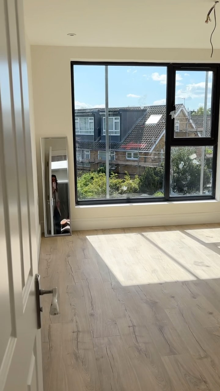 Loft conversion is done ✅ at the NW2 project. #interiordesign #londoninterior #renovation #homestyling #goldersgreen #finchley #hampstead #millhill #design #designer #architecture #homedesign #eastFinchley #moderndesign #interiordesign #moodboard #styling #interiorlondon #kitchenisland #kitchendesign #mood board. #homeoffice