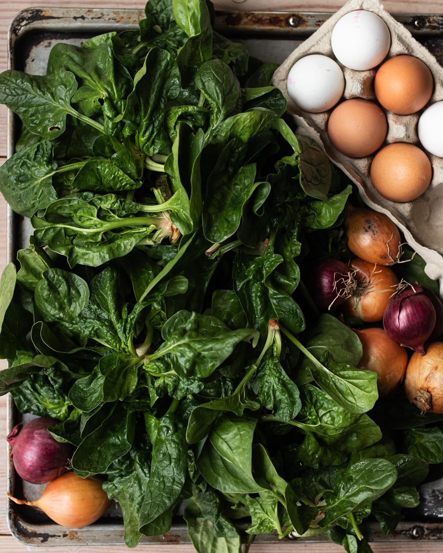 Morgen ist „Gründonnerstag“ und in vielen Familien ist es Tradition was „Grünes“ wie zum Beispiel Spinat zu essen. Wieso ist das den so? Dieser Brauch ist eine Mischung aus christlicher Tradition, Wortspielerei und Frühlingssymbolik. So vermutet man, das die christliche Ableitung Gründonnerstag nicht von der Farbe kommt, sondern vom alten Wort „greinen“ - weinen. Aber auch Grün als Symbol für neues Leben/Neuanfang/Wachstum und Auferstehung steht. Wie ist das bei euch? Tradition oder es gibt was es gibt. Ich bin ja für Kartoffeln, Spinat und Spiegelei… #gründonnestag #ostern #tradition #grün #spinat #eier #zwiebeln #gemuese #kochen #ostermenü #liebe #hofladenlang #wochenmarkt #regional #spinatspätzle #spinatknödel #spinatquiche #saison #hofladen #kandern #karsau #schwörstadt #lörrach #basel #wochenmarklörrach #wintersweiler #wochenmarkt24dreiländereck