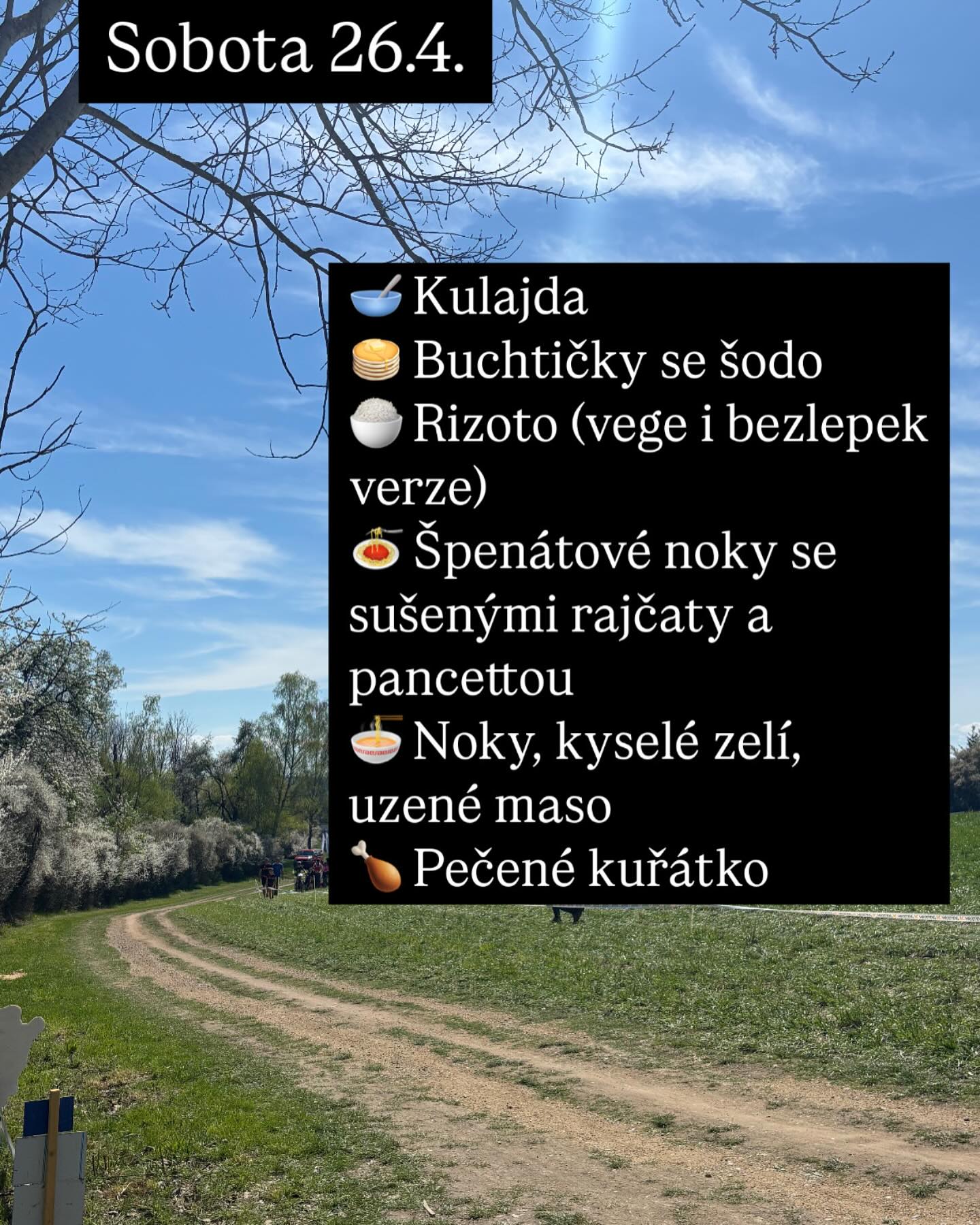 Sobotní menu😋
🇬🇧
Saturdays menu😋