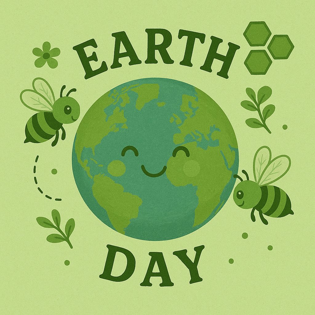 Happy Earth Day everyone and especially those who care about the planet we live on. Why not celebrate with some honey from a local beekeeper who is as passionate about the wellbeing of his bees as he is the planet. Find our honey on our website! #earthday #earthday2025 #honey #bees