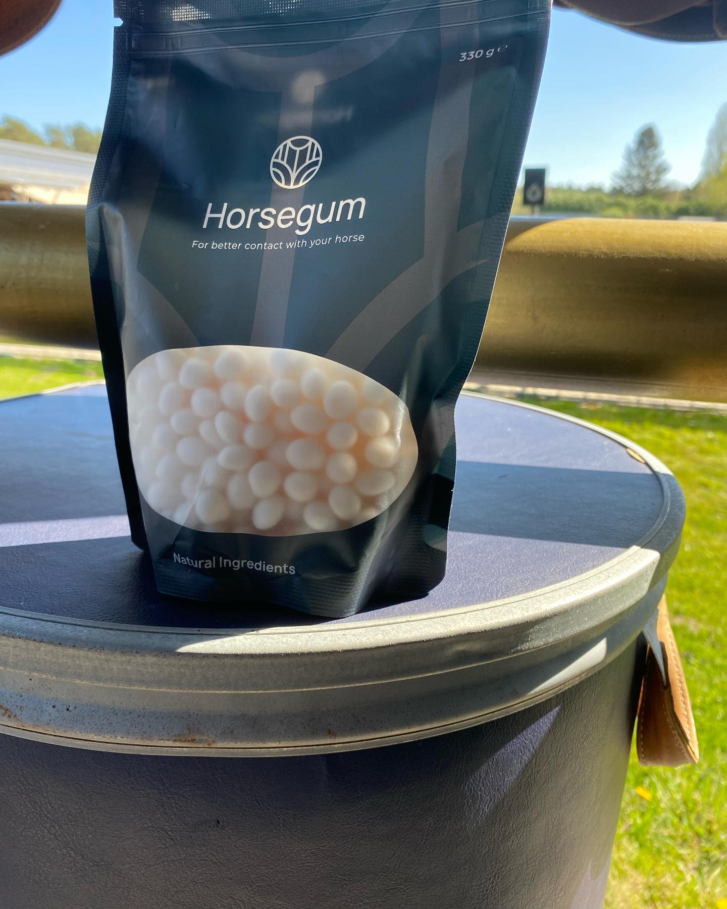 NEW! For better contact with your horse! #horsegum#naturalingredients#