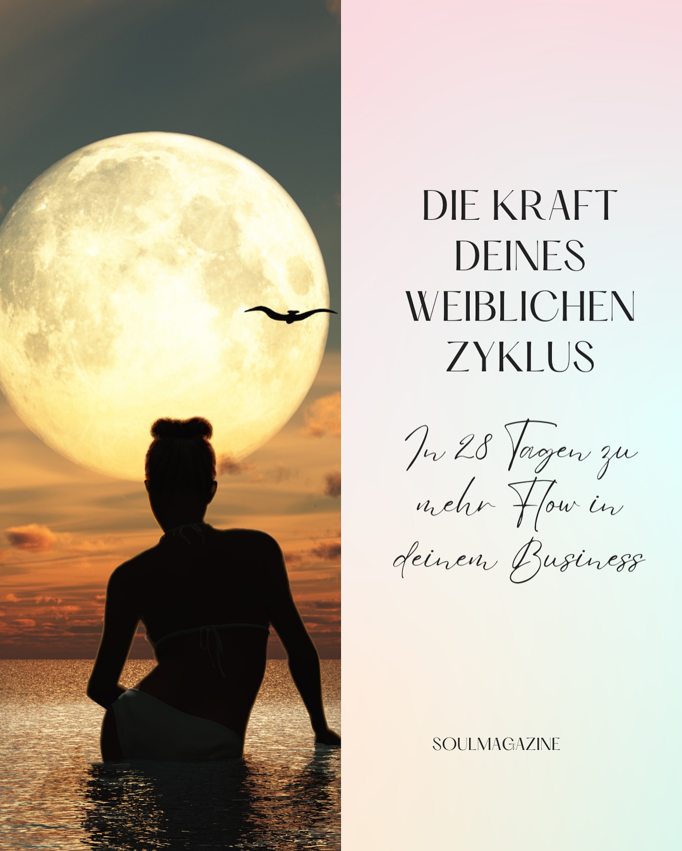 Fühlst du dich manchmal wie im falschen Film?
An einem Tag bist du hochmotiviert, am nächsten total erschöpft – und du fragst dich, was mit dir nicht stimmt?
✨ Die Antwort liegt in deinem weiblichen Zyklus.
Er ist viel mehr als nur deine Menstruation. Er ist dein innerer Kompass – kraftvoll, intelligent und voller Botschaften. Wenn du lernst, seine Sprache zu verstehen, findest du den Schlüssel zu mehr Energie, Klarheit und Leichtigkeit in deinem Alltag und Business.
In unserem neuen Kurs erfährst du:
🔸 Warum dein Zyklus dich nicht einschränkt, sondern stärkt
🔸 Wie du die 4 Zyklusphasen für dich nutzen kannst
🔸 Und wie du zurück in deine natürliche Balance findest – voller Flow statt Frust
👉 Hole dir jetzt den Kurs zum Einführungspreis von 111€.
@janina.stemmer
#soulmagazine #zyklusbewusst #zyklusbewusstsein #zyklusbewusstleben #zykluswissen #weiblicherzyklus #flowbusiness