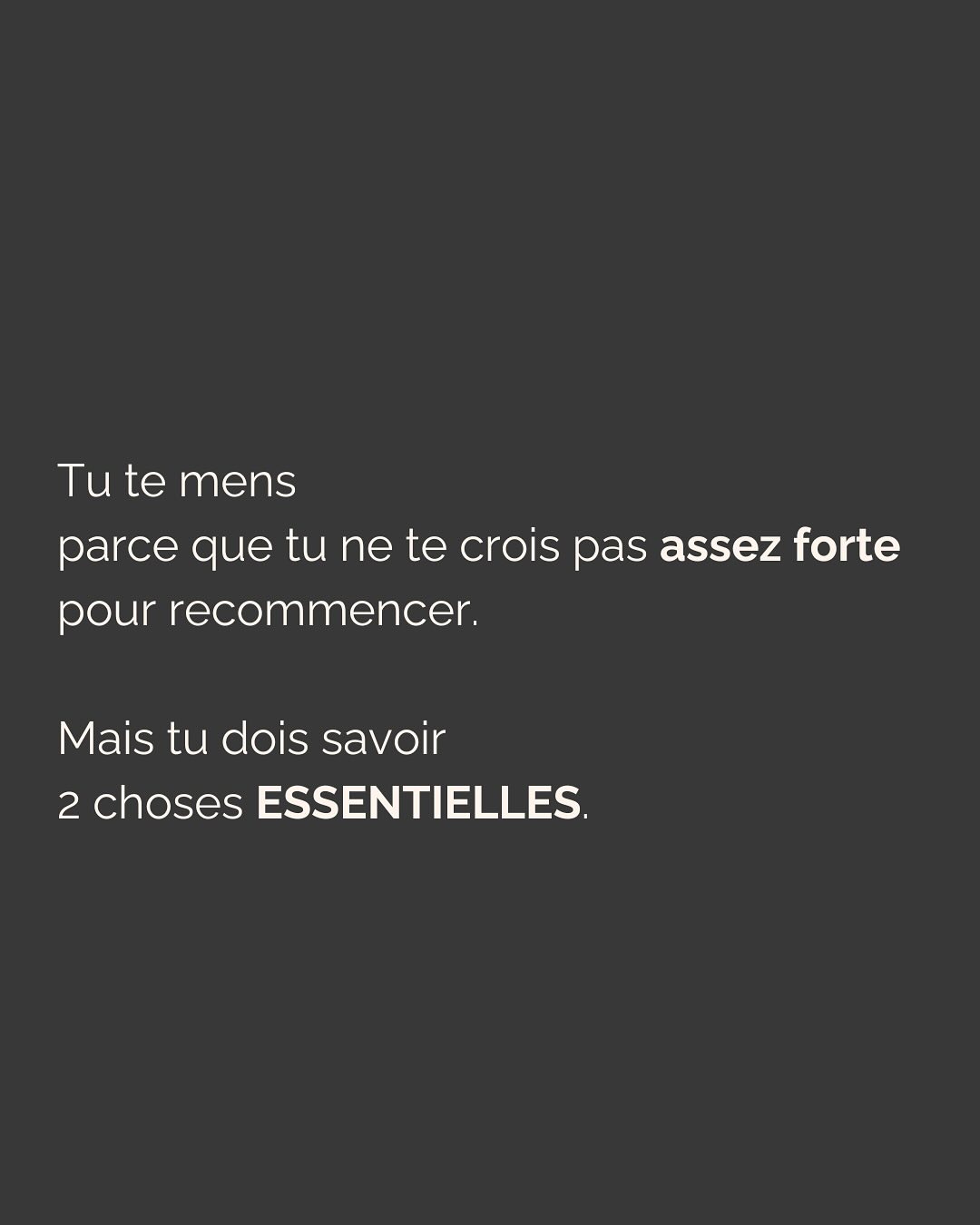 Ce biais de vouloir voir le meilleur de chaque être humain est noble, mais quand on souffre de dépendance affective, il peut avoir des conséquences dramatiques.
Parce que c’est comme ça qu’on tombe sous l’emprise de personnes malveillantes dont on a essayé désespérément de voir “le bon fond”.
Ce truc de dire “Oui, ok, il a des défauts, mais au fond c’est quelqu’un de bien”, bah non. Ça n’existe pas.
Personne ne se comporte comme un sanglier (pardon pour eux 🐗) en surface mais est une belle personne au fond.
Tout ça n’est pas une question de bon fond. C’est une question de choix.
Qu’est-ce que je fais de mes traumas ?
J’en fais payer le prix fort à toutes les personnes qui croisent mon chemin et qui ne demandent qu’à m’aimer ?
Ou je décide que les gens que j’aime et qui sont là pour moi n’ont pas à en subir les conséquences, et je me fais aider pour assainir tout ça ?
Arrête de te mentir à toi-même sur qui est cette personne. Tu gagneras un temps précieux et une énergie considérable.
Même si tu en doutes encore, sache que c’est pourtant le chemin le plus court et le moins douloureux pour vivre cette belle histoire d’amour à laquelle tu aspires tant.
——————————————————————
Je suis Emilie, thérapeute & coach diplômée spécialisée dans la dépendance affective et les troubles émotionnels.
J’aide les femmes qui souffrent de schémas toxiques répétitifs à aimer sereinement et librement, sans plus jamais s’oublier.
Je les accompagne pour qu’elles puissent passer de la théorie à la pratique. Avoir des prises de conscience c’est bien, voir des changements concrets dans sa vie, c’est mieux.
Passons 30 min ensemble pour apprendre à nous connaître ! Rdv dans mon lien en bio ou sur mon site : Emilie-leduc.com pour accéder à mon agenda
Lancement d’une nouvelle offre :
Assistance & Coaching Illimités ! Rdv en mp pour en savoir plus ;)
#dependanceaffective#manipulation#relationtoxique#addiction#dependance#peurs#blessuredabandon#rupture#couple#hypersensibilité #emotions #gestionemotions #hypersensibles #abandon #perversnarcissique #depression #blessuredelame #selflove #amourdesoi #tinder#date#rencontre #angoisse#solitude #lovecoach #pn #devperso #amourdesoi