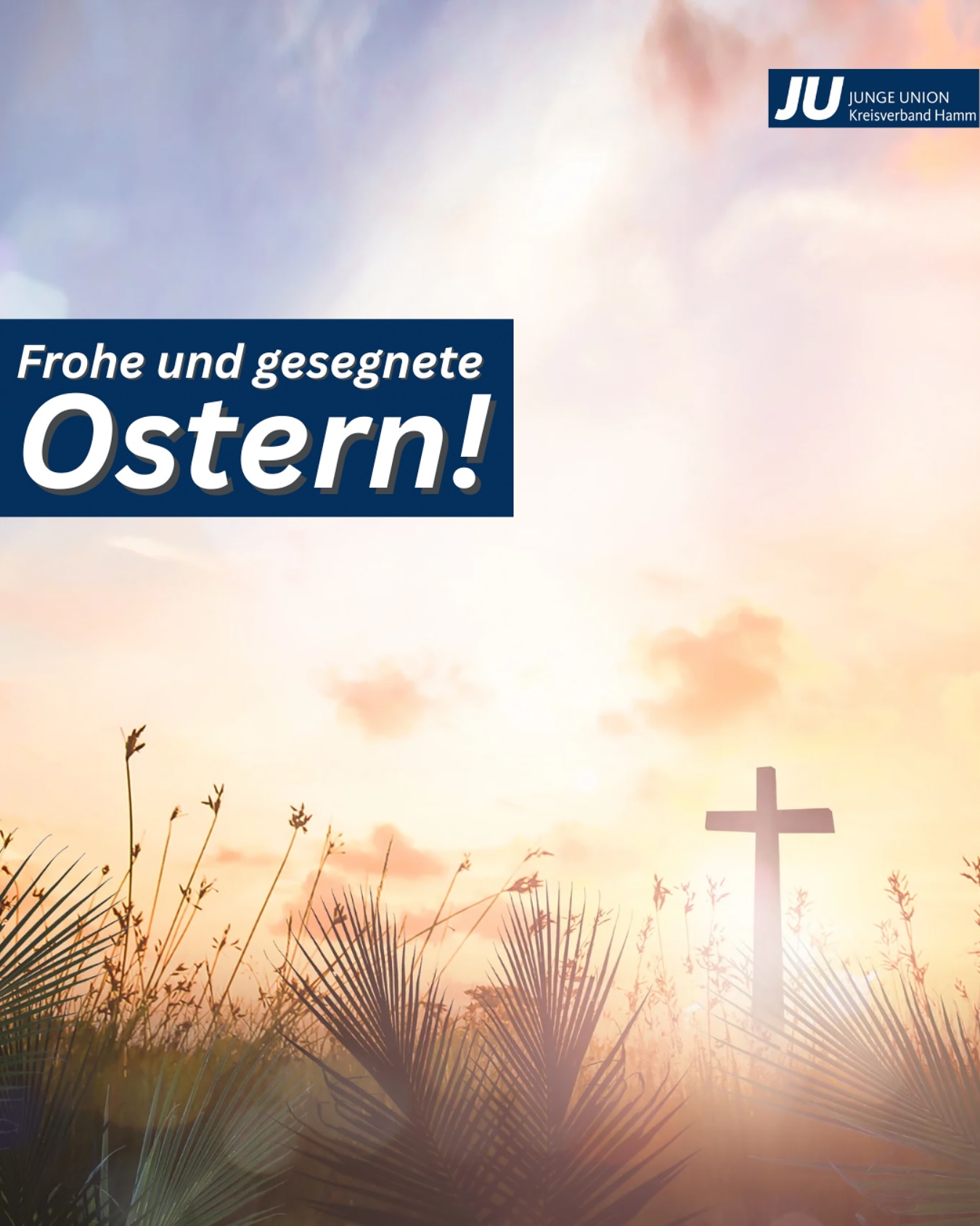 An Ostern feiern Christen weltweit die Auferstehung Jesu Christi – ein Zeichen der Hoffnung, des Neuanfangs und des Lebens 🕊️
Gerade in herausfordernden Zeiten erinnert uns Ostern daran, dass nach Dunkelheit immer wieder Licht kommt 🕯️
Die Junge Union Hamm wünscht euch und euren Familien ein frohes und gesegnetes Osterfest! 🐣💐
#ostern #auferstehung #feiern #frieden