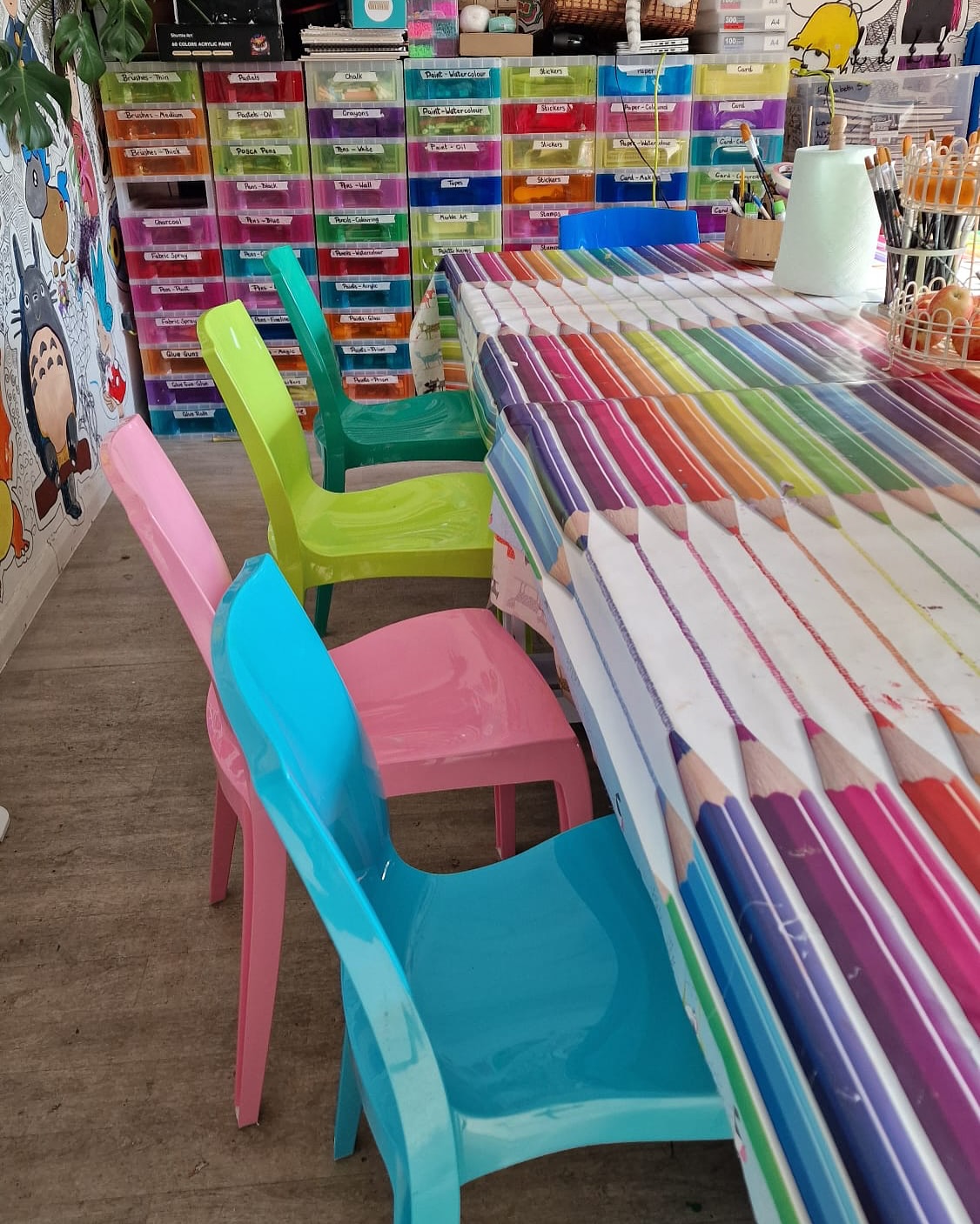 So excited to show our new colourful chairs!!!
What do you think?
#artsforlife #arttherapy