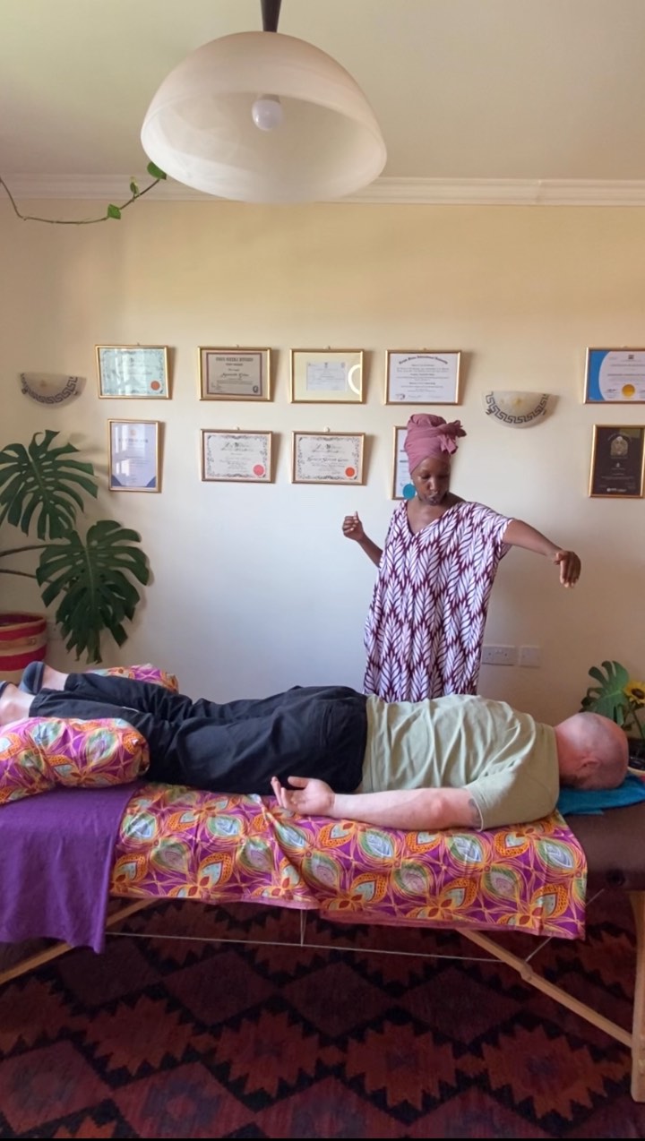 Spinal Energetics ✨ is by far the most beautiful and powerful energy healing modality I have experienced and practiced.
Like a lot of people, my client had no movement on the table when we started our sessions but a few sessions later there was so much transformation that his energy started to flow unhindered through his spine and body ✨ it was pure magic to witness. (You’ll even see me smiling at this in the video ☺️)
I’m so proud of all the brave souls who trust in the process and chose healing. They are the ones who change the world. 🏆 ✨
DM or click the link in my bio to book your session.
@spinalenergetics
#spinalenergetics #nairobi #kenya #energyhealing