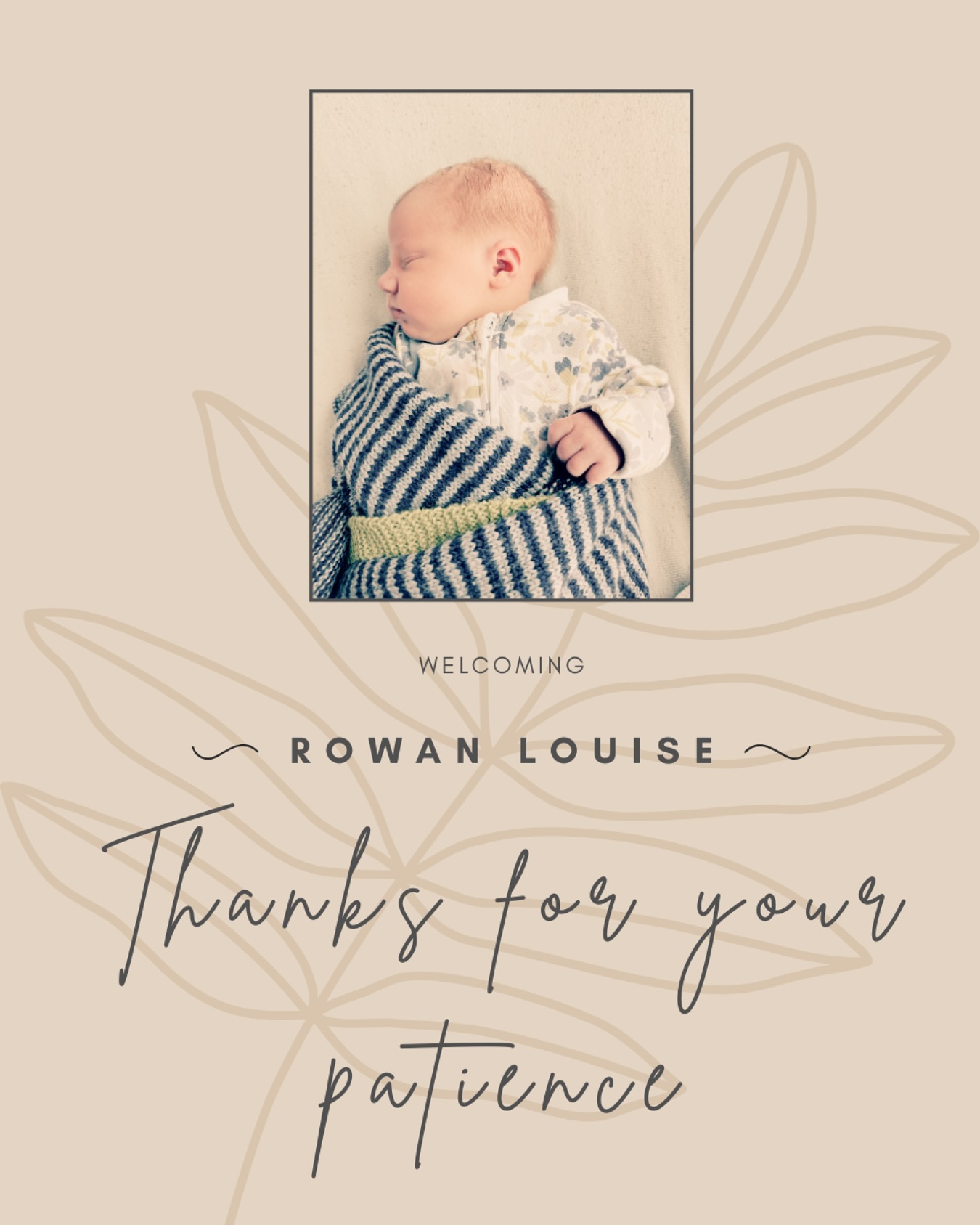 Our little one has arrived! 🤍
Thank you so much for your kind messages and support over the past week.
I’m taking some time to rest and soak up these early days, so services will be limited for now.
That said, I’ll still be checking emails when I can – so if you have a question or enquiry, please do get in touch. Replies might take a little longer than usual, but I’ll do my best to respond as soon as I can.
Thank you for your patience and continued support!
- Hazel x