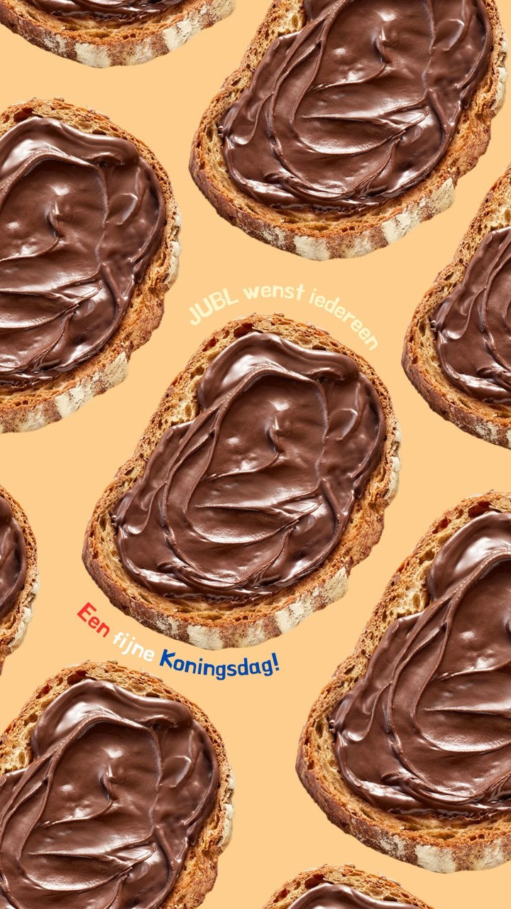 Vandaag vieren we oranje, gezelligheid én….. chocopasta! 🧡
Trakteer jezelf vandaag royaal en proost op Willem! 👑
Fijne Koningsdag allemaal!
#Koningsdag #OranjeBoven #JUBL #FeestOpJeBrood