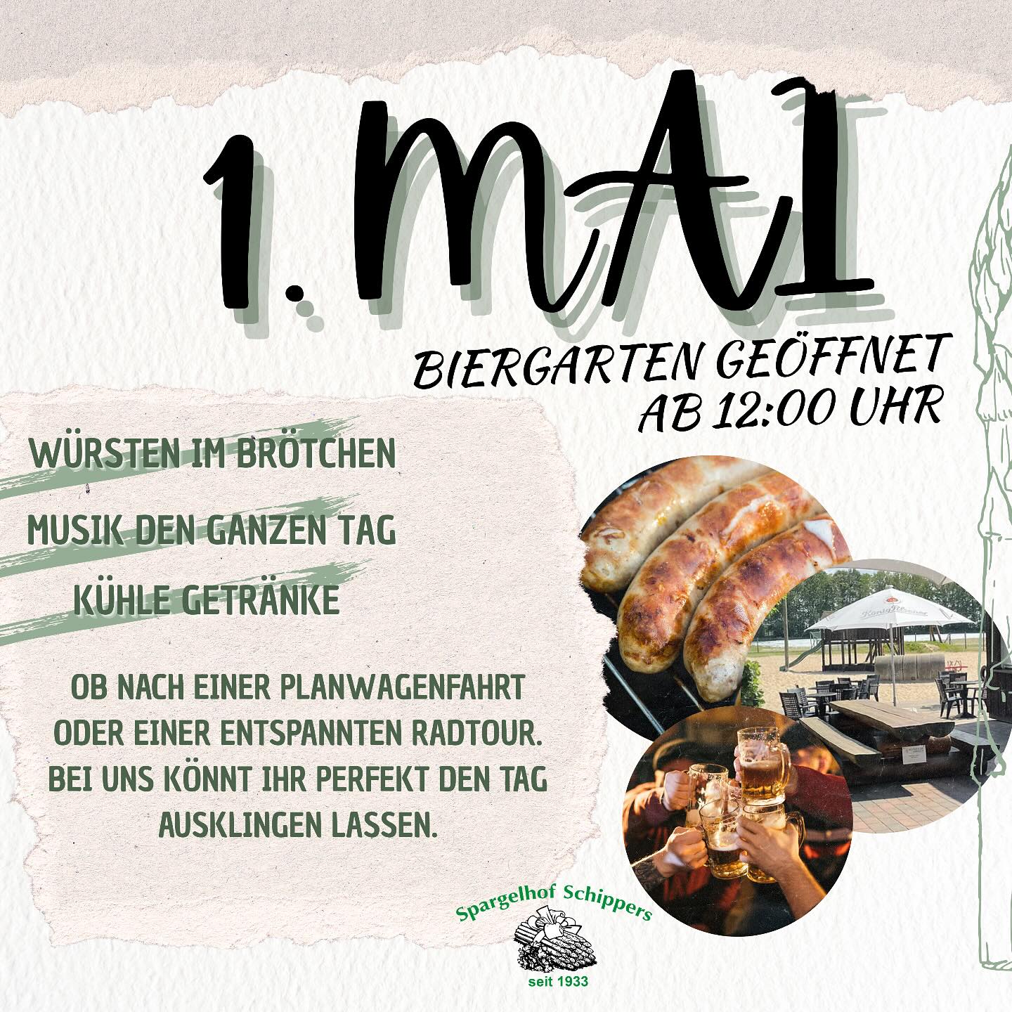 🚲🌞 Beendet eure Fahrradtour doch bei uns!
Ob nach einer Planwagenfahrt oder einer entspannten Radtour – bei uns seid ihr Herzlich Wilkommen.
Kommt einfach vorbei und genießt ein leckeres Bier oder ein kühles Erfrischungsgetränk. 🍺🥤
Dazu gibt’s auch eine frische Wurst im Brötchen 🌭🍞
Wir freuen uns auf euren Besuch! 😊