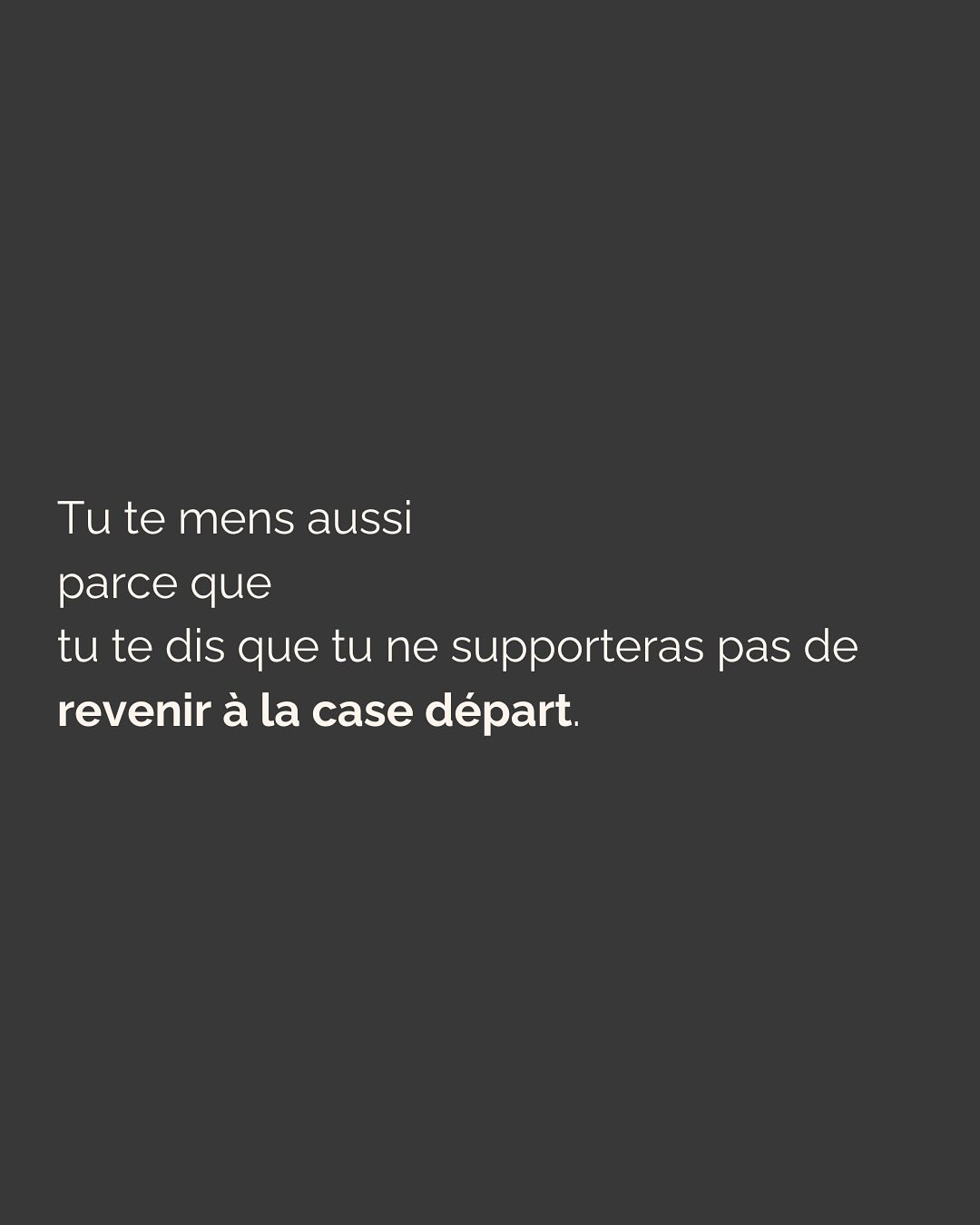Ce biais de vouloir voir le meilleur de chaque être humain est noble, mais quand on souffre de dépendance affective, il peut avoir des conséquences dramatiques.
Parce que c’est comme ça qu’on tombe sous l’emprise de personnes malveillantes dont on a essayé désespérément de voir “le bon fond”.
Ce truc de dire “Oui, ok, il a des défauts, mais au fond c’est quelqu’un de bien”, bah non. Ça n’existe pas.
Personne ne se comporte comme un sanglier (pardon pour eux 🐗) en surface mais est une belle personne au fond.
Tout ça n’est pas une question de bon fond. C’est une question de choix.
Qu’est-ce que je fais de mes traumas ?
J’en fais payer le prix fort à toutes les personnes qui croisent mon chemin et qui ne demandent qu’à m’aimer ?
Ou je décide que les gens que j’aime et qui sont là pour moi n’ont pas à en subir les conséquences, et je me fais aider pour assainir tout ça ?
Arrête de te mentir à toi-même sur qui est cette personne. Tu gagneras un temps précieux et une énergie considérable.
Même si tu en doutes encore, sache que c’est pourtant le chemin le plus court et le moins douloureux pour vivre cette belle histoire d’amour à laquelle tu aspires tant.
——————————————————————
Je suis Emilie, thérapeute & coach diplômée spécialisée dans la dépendance affective et les troubles émotionnels.
J’aide les femmes qui souffrent de schémas toxiques répétitifs à aimer sereinement et librement, sans plus jamais s’oublier.
Je les accompagne pour qu’elles puissent passer de la théorie à la pratique. Avoir des prises de conscience c’est bien, voir des changements concrets dans sa vie, c’est mieux.
Passons 30 min ensemble pour apprendre à nous connaître ! Rdv dans mon lien en bio ou sur mon site : Emilie-leduc.com pour accéder à mon agenda
Lancement d’une nouvelle offre :
Assistance & Coaching Illimités ! Rdv en mp pour en savoir plus ;)
#dependanceaffective#manipulation#relationtoxique#addiction#dependance#peurs#blessuredabandon#rupture#couple#hypersensibilité #emotions #gestionemotions #hypersensibles #abandon #perversnarcissique #depression #blessuredelame #selflove #amourdesoi #tinder#date#rencontre #angoisse#solitude #lovecoach #pn #devperso #amourdesoi