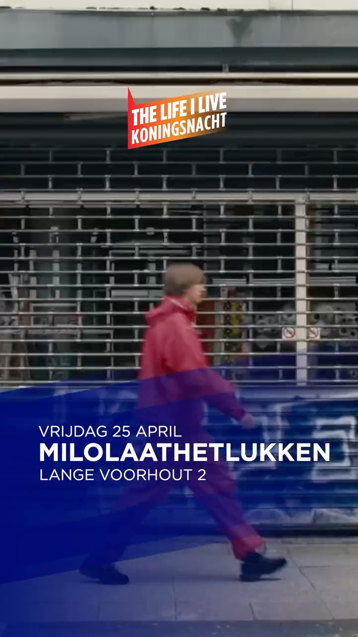 Combineer designerkleding, een nonchalante flow en drillbeats met soul samples en je krijgt stijlicoon Milolaathetlukken. Elk nummer dat hij tot nu toe heeft uitgebracht werd een virale hit. Milo is fout op een goede manier.
📍Lange Voorhout 2
🫰Gratis
🎶23:00
#LifeILiveFestival #DenHaag #Koningsnacht2025 #TLIL #TLIL25