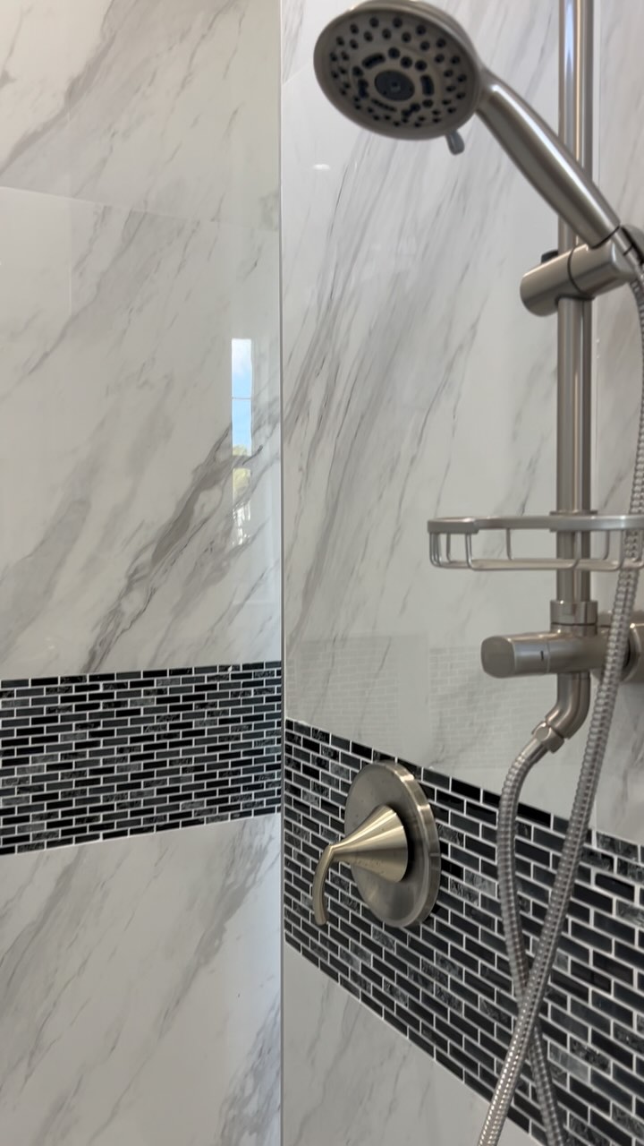Love the finishes in this master bathroom shower! 🏡❤️
.
.
.
.
.
#customhome #treasurecoast #treasurecoasthomes #newconstruction #construction #fortpierce #design #portsaintlucie #customcare #fl #lot #acre #realty #investment #mortgage #homeloan #newhome #hgtv #plmconstructionllc #builder #homedesign #homeswithheart #homesweethome #homedecor #homedecoration #reelsinsta #housereels #viralreels #explorepage #foryoupage