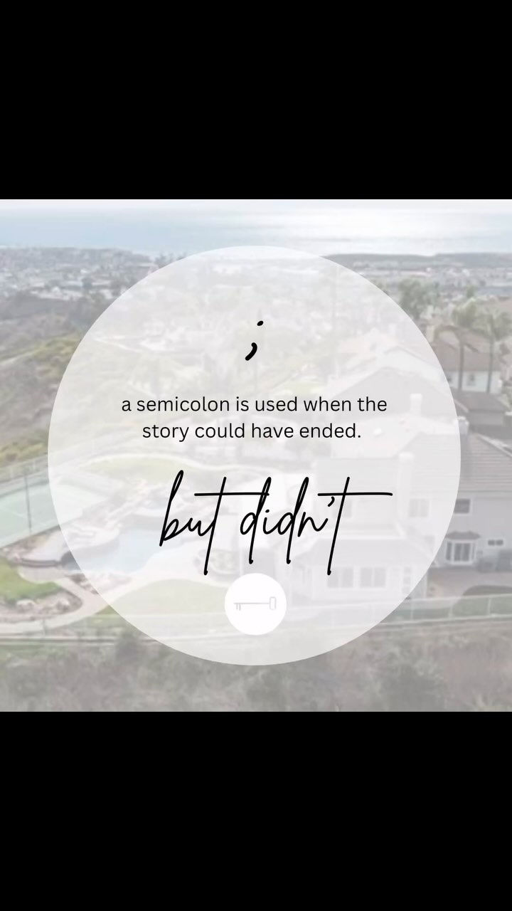 Opportunity doesn’t usually knock twice, but this gem is once again available! Be sure to take your chance to see it this Saturday from 11-2 ☀️
For those that were tracking, yes it went into escrow within a week and sadly that buyer had to cancel on the very eve of closing due to a personal matter - but you know what they say: every new beginning is some other beginnings’ end.
So where we thought there was a period, we found a semi-colon; already looking forward to finding out who we will ultimately get to say #welcomehome4good to at this crown jewel of San Clemente.
📍2001 Via Aguila, San Clemente
🛏️ 4bedrooms 4 baths
📏 4309sf on HALF ACRE lot
Offered at $4,720,000.00
#opportunity #sanclemente #marblehead #h4gteam #makeamove #makeadifference #2025homesales #2025homebuyers #ochomes #ocrealestate #ocrealtors #topproducer #whoyouworkwithmatters #adoptionsupport #fostersupport #orphancaresupport #ocmarket #marketupdate #someotherbeginningsend