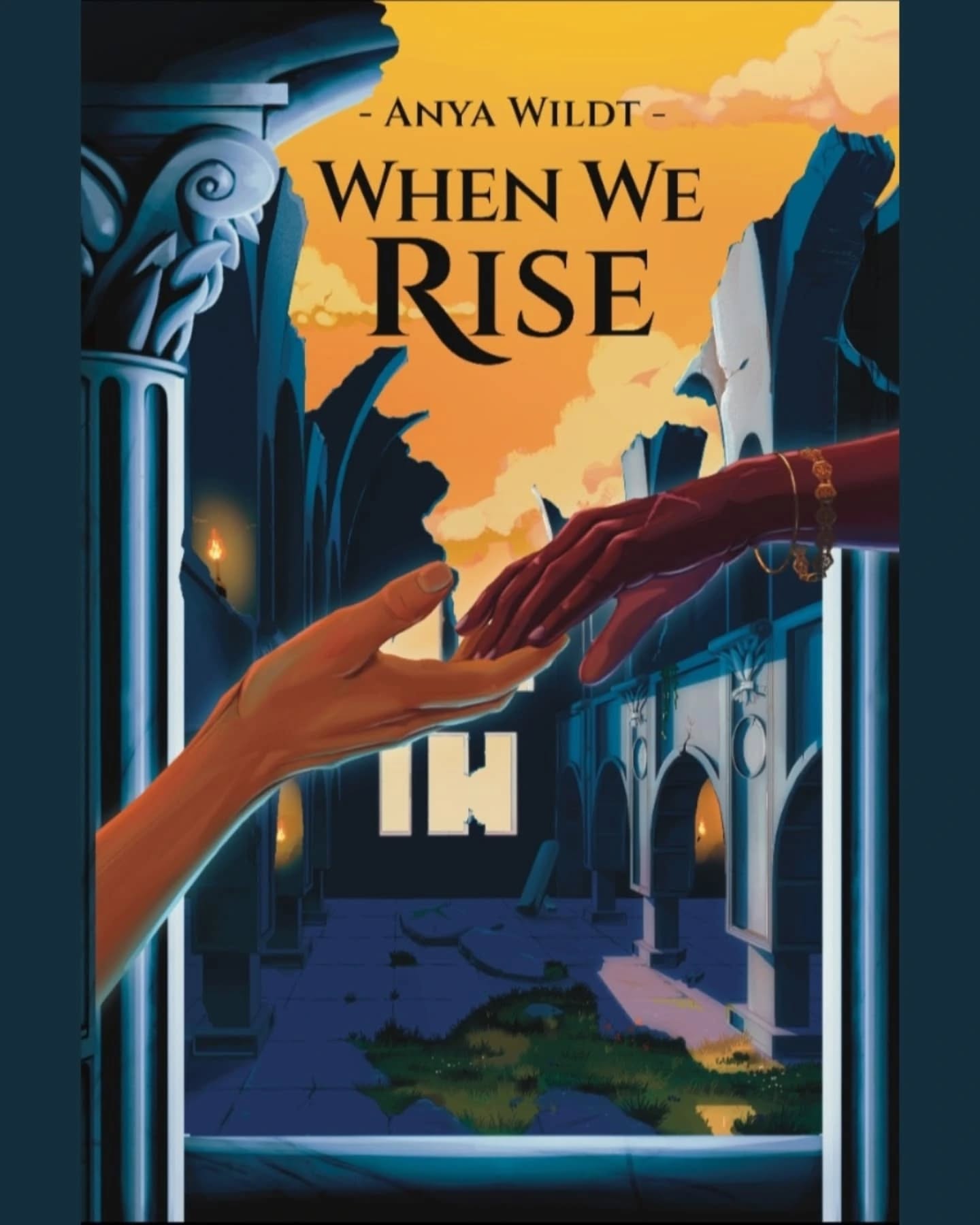 WHEN WE RISE COVER REVEAL! 🥳🥳🥳🥳
The cover for book 2 of the series is finally done and it is STUNNING 😭 Once again, my incredible wife and artist @witchyvibesarts did an amazing job and I'm awestruck at how beautiful this cover is.
Much darker in its color scheme, fitting the darker, more emotionally intense vibe of book 2.
Absolutely can't wait to share the sequel with you! I think preorders are already up on the Zon, but they'll be up everywhere as soon as I have approved the proof copy that I'm eagerly waiting on these days 😬
Please share share share this so we can get the word out, and let Jackie know what an incredible job she did!
