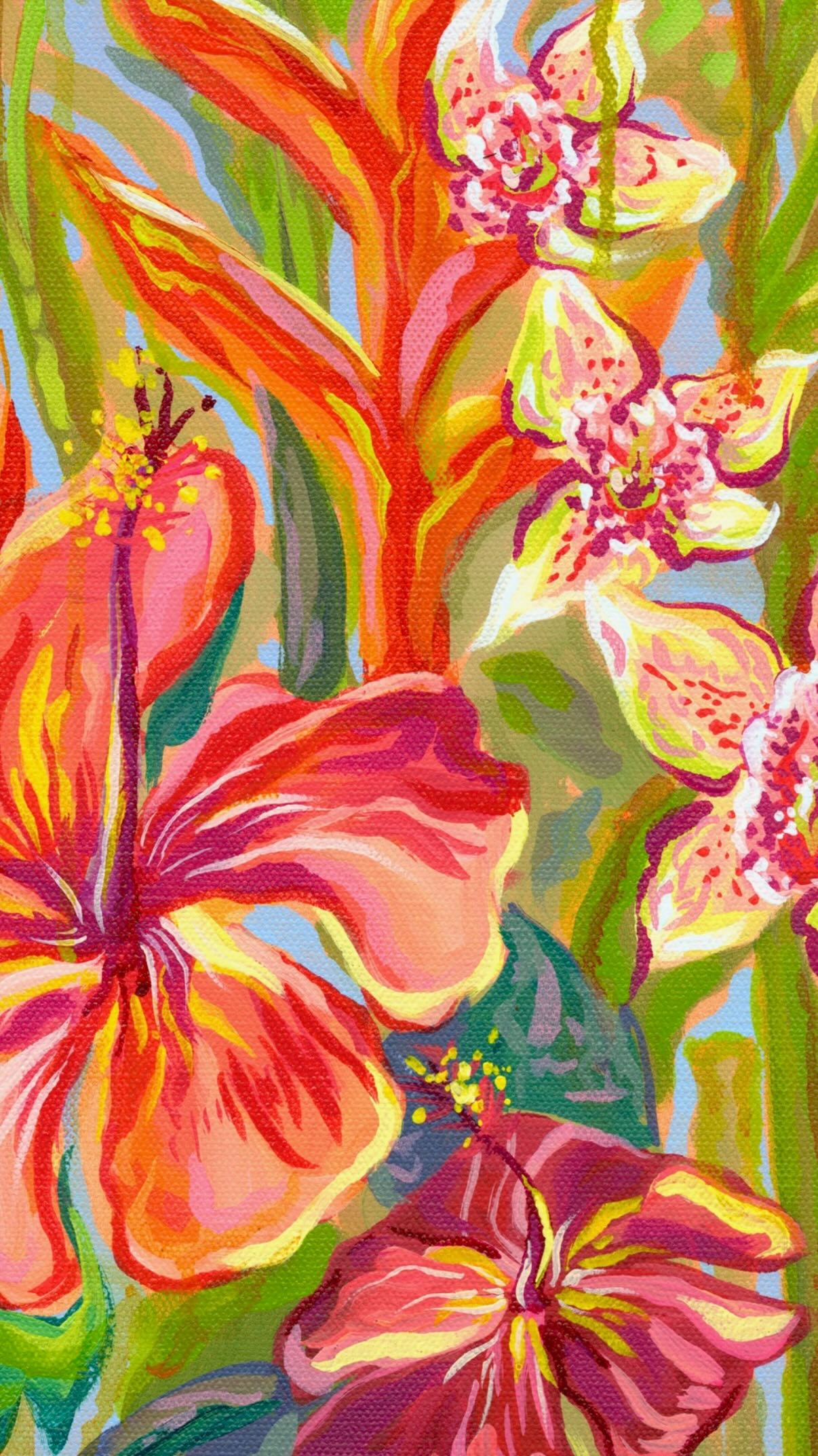 “Hibiscus Glow” 🌺✨
SOLD
The 6th and final piece of our collaborative series “Sundrenched Solstice” 🫧 a Sam X Malia collab!!
#bahamianart #hawaiianart #bahamianartist #acrylicpainting #hibiscusart