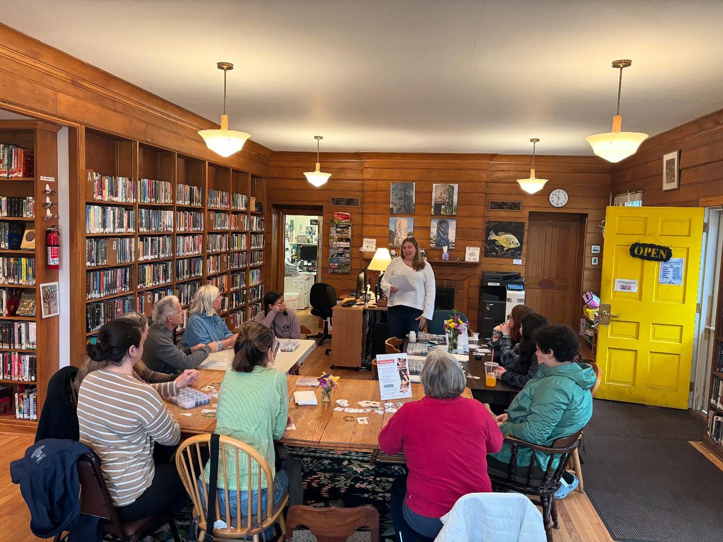 The Varnum Memorial Library, generously sponsored by Healthy Lamoille Valley, hosted a gathering for community members to join in important conversations about mental health and suicide prevention. We shared Norah’s story followed by the mindful process of making crystal beaded bracelets. We hope that each bracelet will be a reminder to be kind to yourself and each other, to spread love and hope, to keep going, and to know that even in the darkest times, there are people who wish nothing more than to help you find your way back into the light.
We will be having another gathering at Varnum Library on Saturday May 17th, 2025. Come and share space with us and bring a friend. ❤️