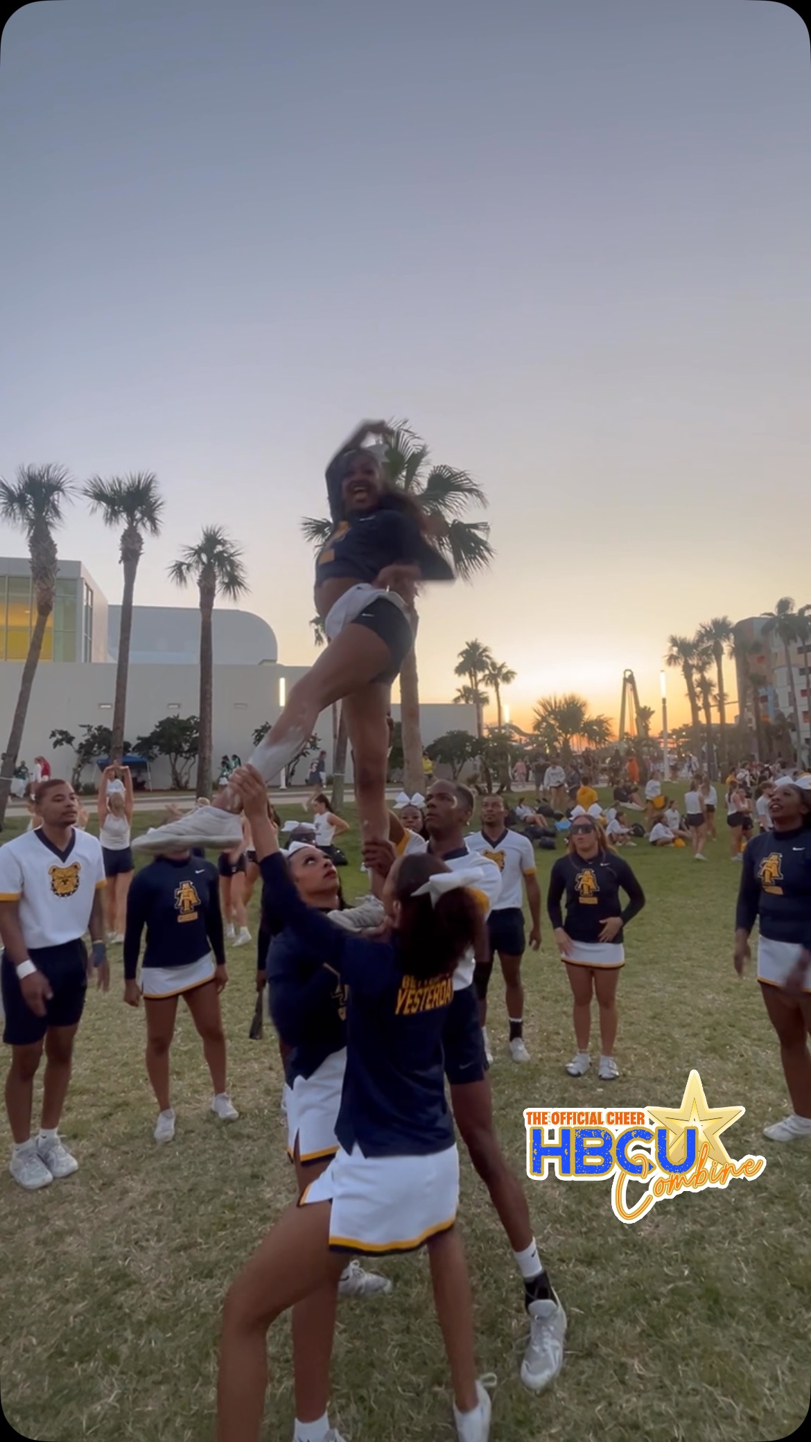 ELITE. UNMATCHED. NATIONAL CHAMPS. Your Back to Back 2025 NCA Collegiate National Champions — North Carolina A&T
History made in Daytona Beach FL!
See you in 2026, NCA College Nationals. We’re just getting started.
#cheerhbcucombine #NCATCheer #NCACollegeNationals #EliteStunt #HBCUPride #BackToBackToBackLoading