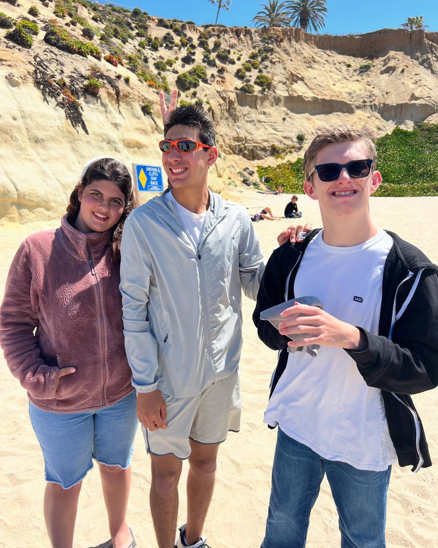 Our beach cleanup was a success! Such a fun day in the sun celebrating earth day with friends! 🌎🍃☀️