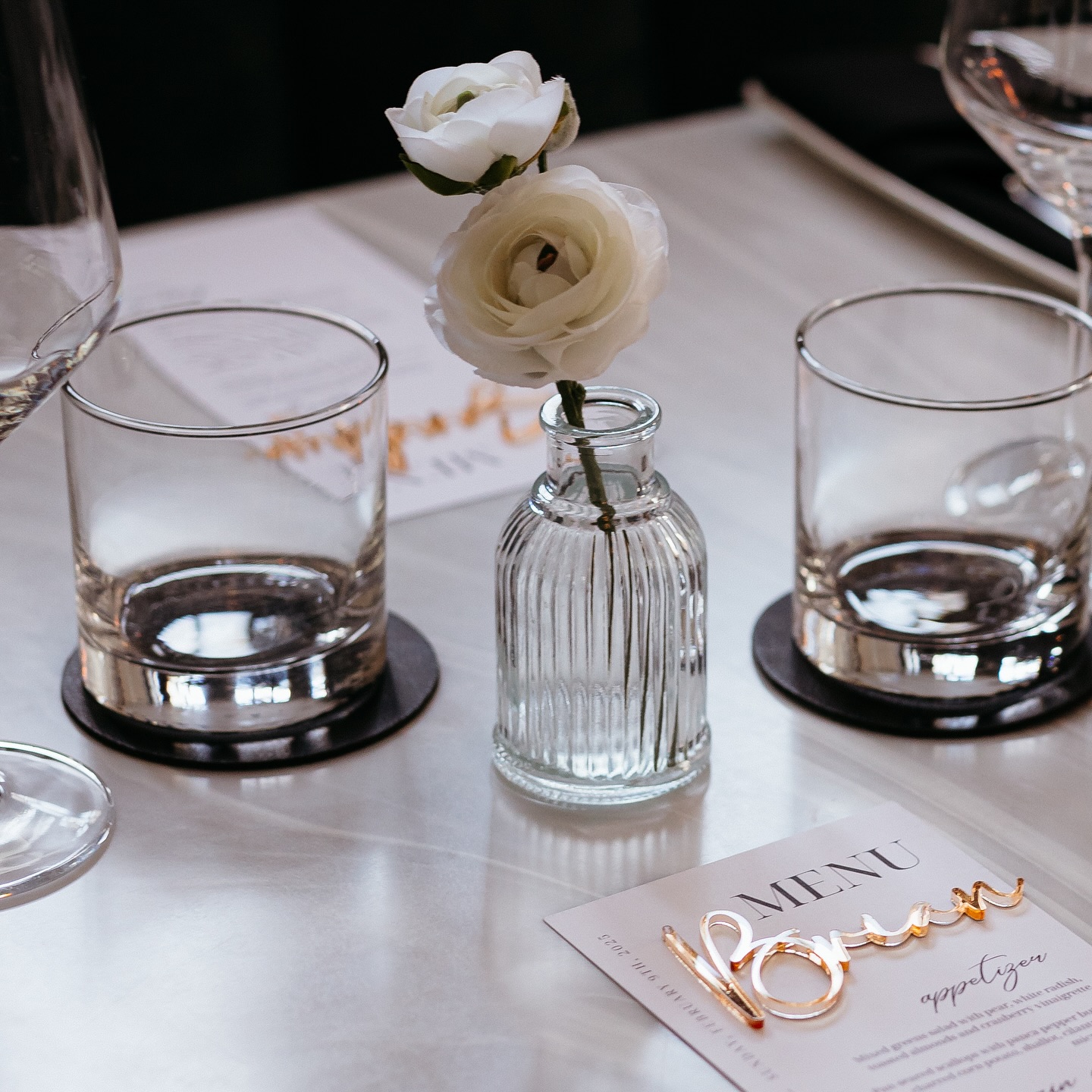 From bud vases to personalized menus, we create custom wedding details that are just so you. Whether you’re dreaming of elegant name cards or charming table accents, we’ve got you covered—sourced or hand-crafted in your perfect style.
Browse our rentals at theweddinglab.ca/rentals and explore one-of-a-kind pieces in our Bespoke Boutique at theweddinglab.ca/boutique
theweddinglab.ca | theweddinglabcanada@gmail.com | or through our DMs