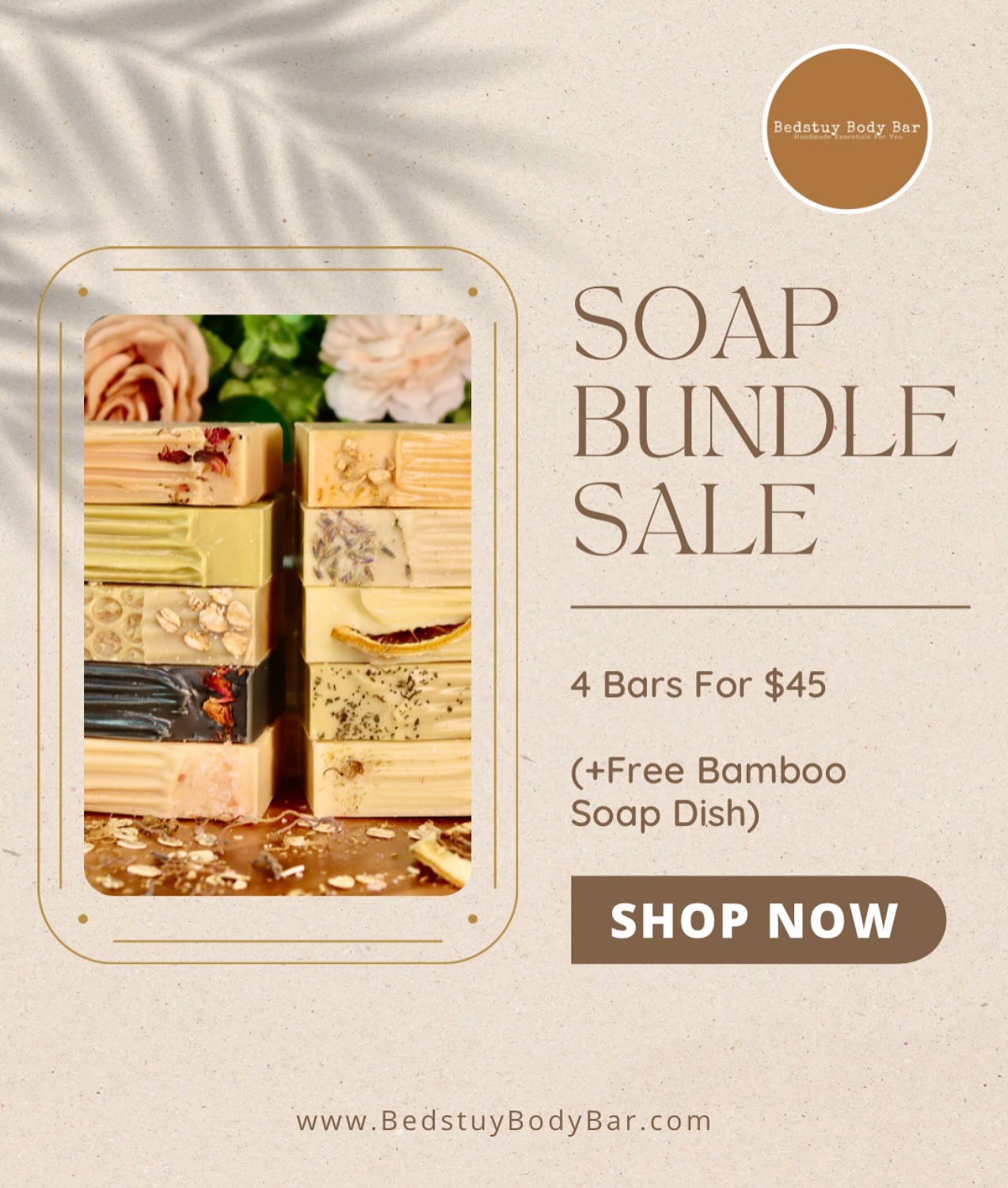 It’s bundle time!
Get any 4 soaps for just $45—no code needed, the discount automatically applies at checkout.
Whether you’re restocking your faves or trying something new, this is your moment to glow up.
Click the link in our bio to grab your bundle today!