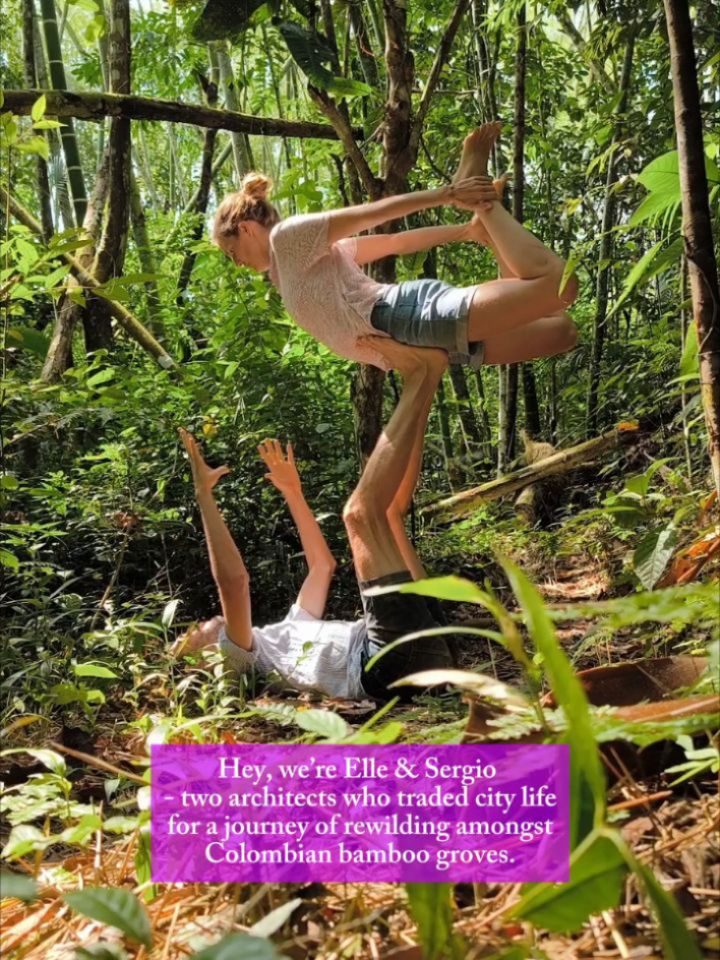 A bird called out: "ee-kaa-wa"... We listened. And that became the name of our project: Ekawa. An intertwining of our life journeys...
.
The Bamboo Lab and the Bamboo Village have become the vessels through which these dreams are becoming manifest.
.
#architects #bamboo #rewilding #adventure #lifestyle #dreams #together #bambooarchitecture #rainforestlife #liveinnature