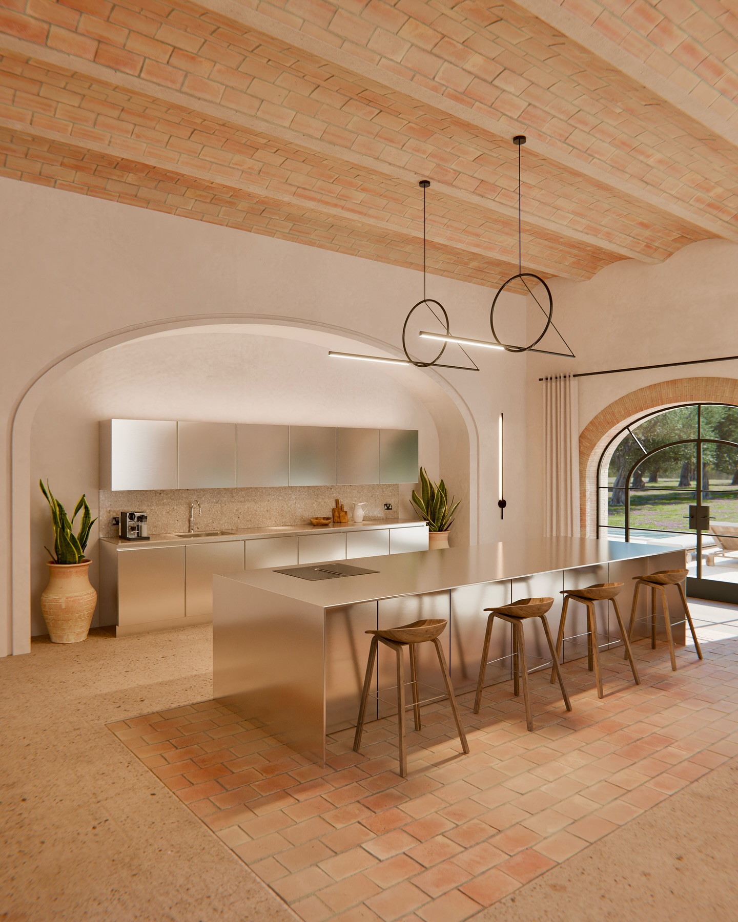 Alliance brute et douceur provençale — l’inox contemporain dialogue avec les voûtins en terre cuite, les murs clairs et le béton ciré. Quand l’authenticité rencontre le minimalisme d’un mas au cœur du Sud.
#architecture #terrecuite
#ArchitectureIntérieure
#DesignMinimaliste
#MaisonContemporaine
#DécoBrute
#MatériauxNobles
#EspritProvençal
#CharmeDuSud
#MasRénové
#MaisonDeCharme
#SudDeLaFrance