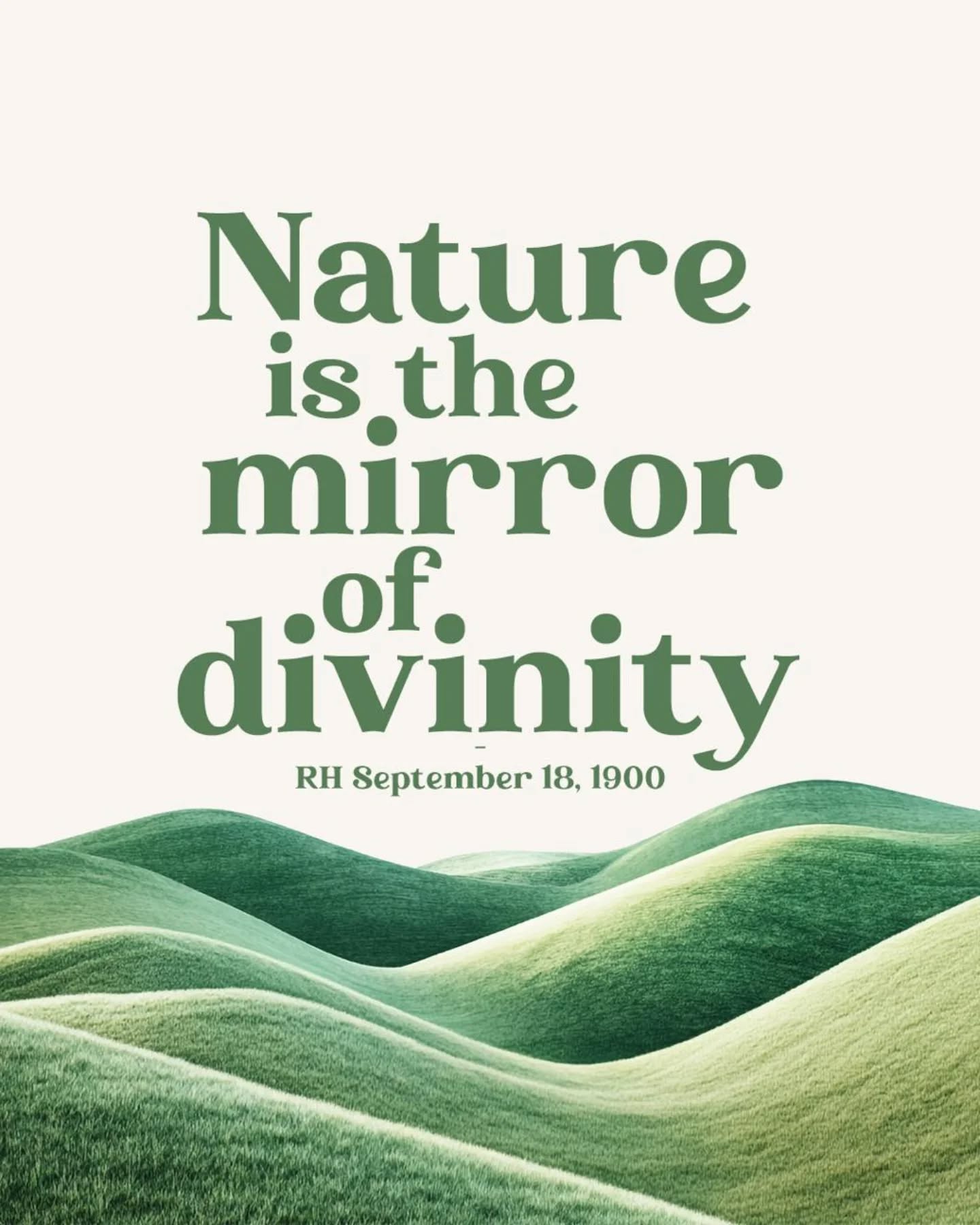 You don’t have to go far to see God’s presence—just go outside.
Every blade of grass 🌿, every hill ⛰️, every breeze 🌬️ is a reflection of His love and power.
“Nature is the mirror of divinity.”
— RH, September 18, 1900
#creation #godofwonders #ellenwhite #faith #nature #countryliving #AdAgrAeurope #adventistagriculture #AdAgrA