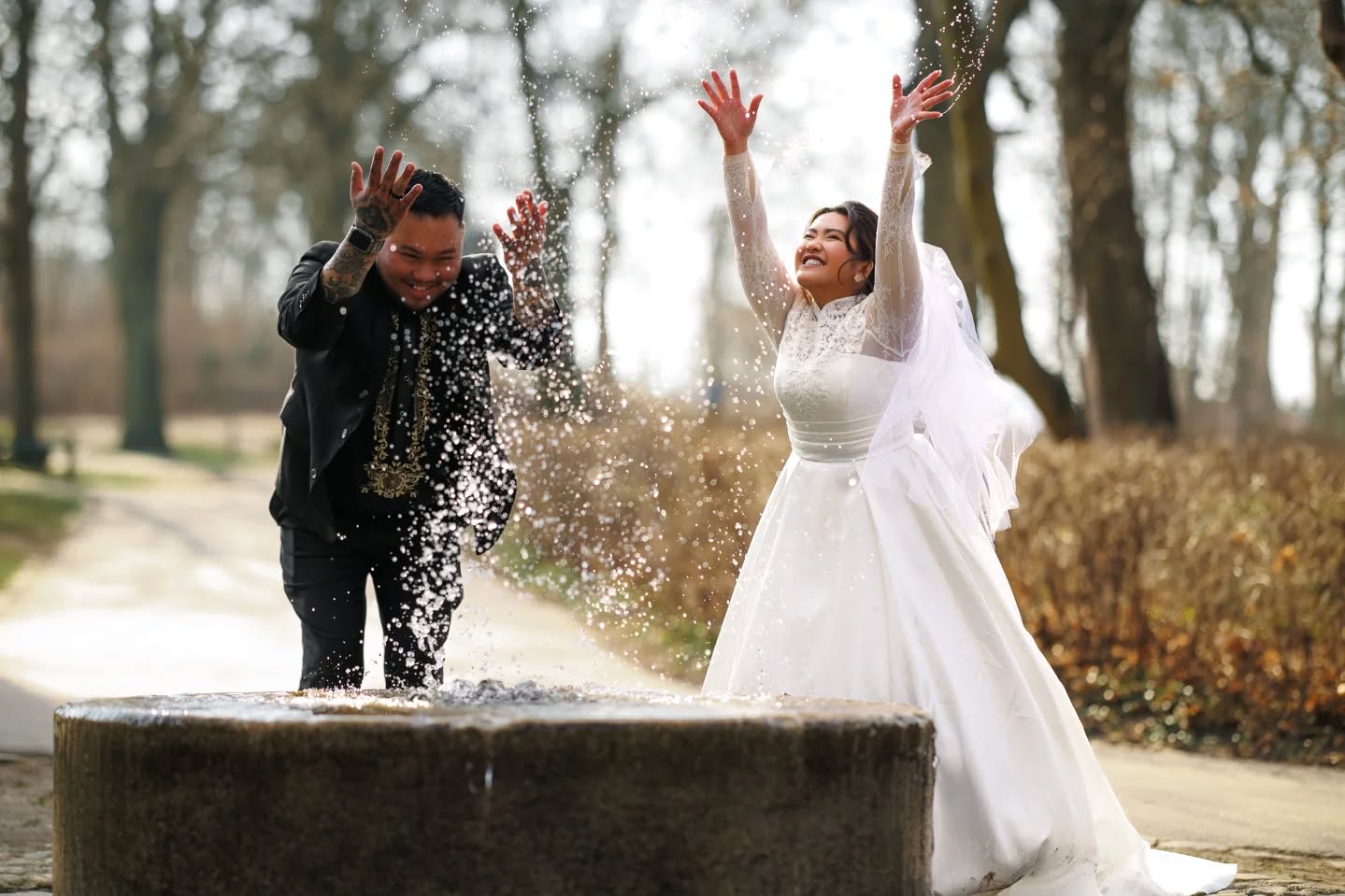 ♥️ ROSKILDE ROMANCE, UNFILTERED ♥️
💦✨When life gives you a fountain… you jump in and make it a splashy memory! 😄
💍 Paulo & Jen eloped in Roskilde — with tears in their eyes and water in the air. 💧
🥰 From an emotional ‘I do’ to a joyful fountain splash, this day had all the feels 🫶
😉 One moment they’re turning a casual stroll into a rom-com-worthy water fight, the next they’re giving us full royal elopement vibes with that boat in the background like they're about to sail off into their happily ever after (or at least to brunch 😄).
🇩🇰 That’s the beauty of elopement photography in Denmark — no rules, just love, laughter, and a bit of fabulous chaos. Whether you’re playing with water or serving up wedding fashion with a side of sass, Roskilde is here for it 💯
More smiles, more moments, more magic 📸
______________________
🤵 @patchybeardman
📍@visitroskilde
💒 Wedding planner: @gettingmarriedindenmark
▪︎
▪︎
▪︎
▪︎
#pauloandjenforever #beinlens #danishweddingphotographer #roskilde #roskildebryllup #roskildewedding #roskildeelopenment #weddingphotoandvideocopenhagen #copenhagenelopement #свадебныйфотографвкопенгагене #copenhagenphotographer #photographercopenhagen #elenabelevantseva #elopementphotographercopenhagen #свадьбавкопенгагене #danskebryllupsfotografer #copenhagenweddingphotographer #bryllupsfotografsjælland #elopementdänemark #bryllup2025 #reviews #gettingmarriedindenmark