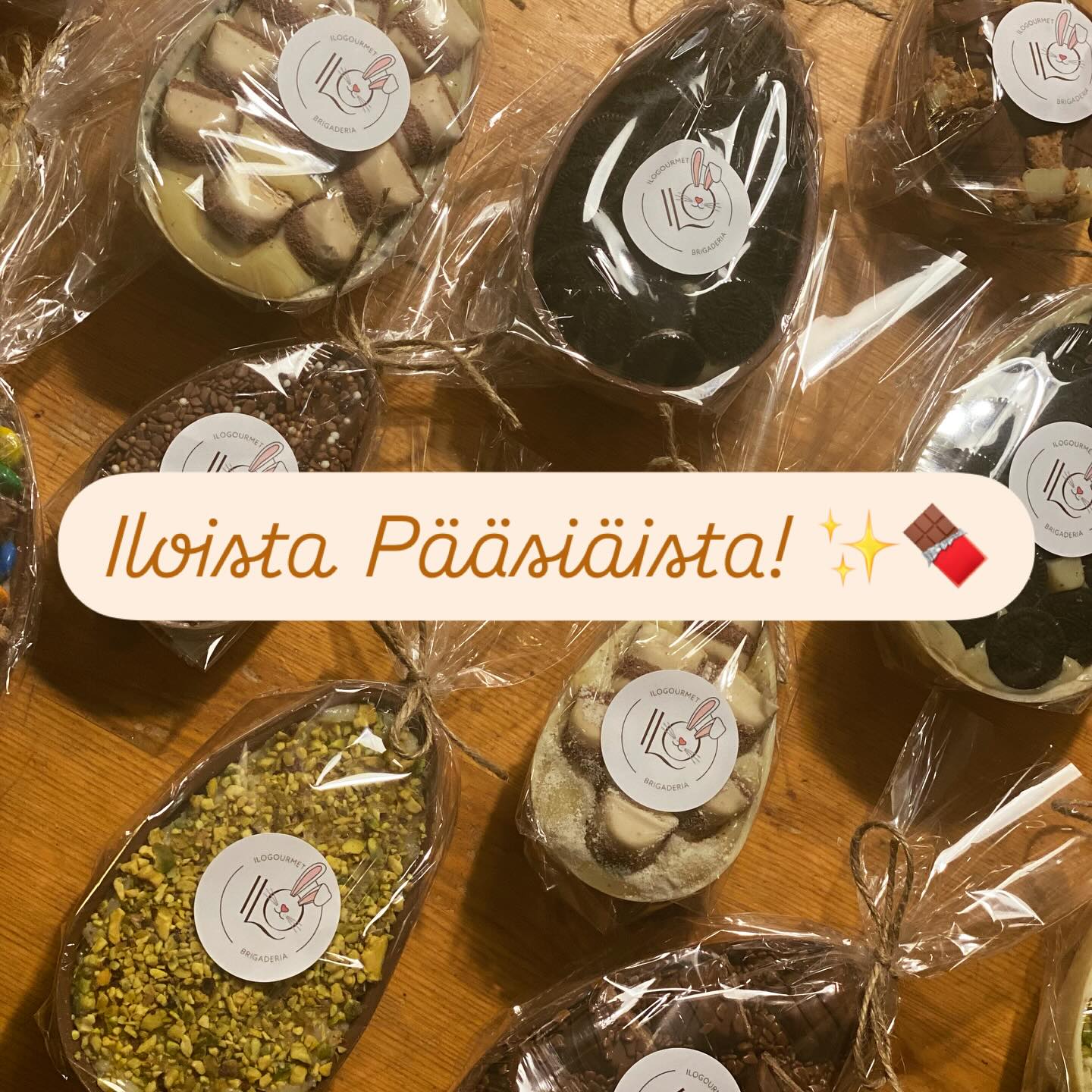Hyvää pääsiäistä! 🐣🌸
Toivomme teille kaikille iloa, rentoutumista ja tietenkin… vähän suklaata! 🍫
Kiitos, että teitte meidän pääsiäisestä makean – teidän tuki merkitsee meille niin paljon. 💛
Nautitaan herkuista, rakkaudesta ja pienistä hetkistä. ✨
Ihanaa pääsiäistä koko sydämestä!
—
Feliz Páscoa! 🐰🌷
Desejamos a todos vocês um dia cheio de alegria, paz… e um pouco de chocolate também! 🍬
Obrigada por fazerem a nossa Páscoa tão especial – o apoio de vocês significa o mundo pra gente. 💕
Que o dia seja doce, cheio de amor e bons momentos. ☀️
Com carinho, da família ILO!
#hyväpääsiäinen #felizpascoa #ilogourmet #rakastanbrigadeiroa #pääsiäinen2025 #pascoa2025 #pääsiäisherkut